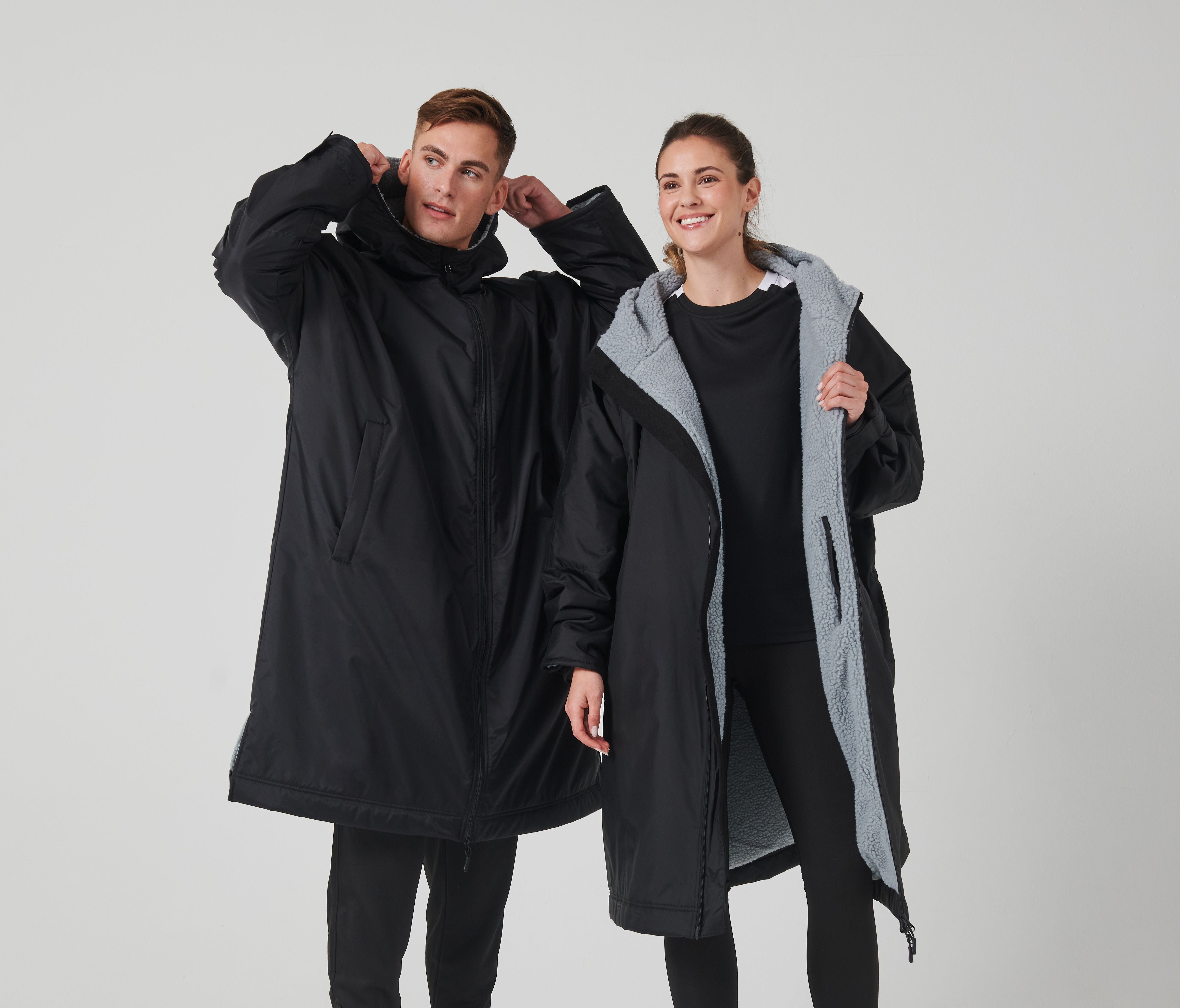 Longue veste imperméable