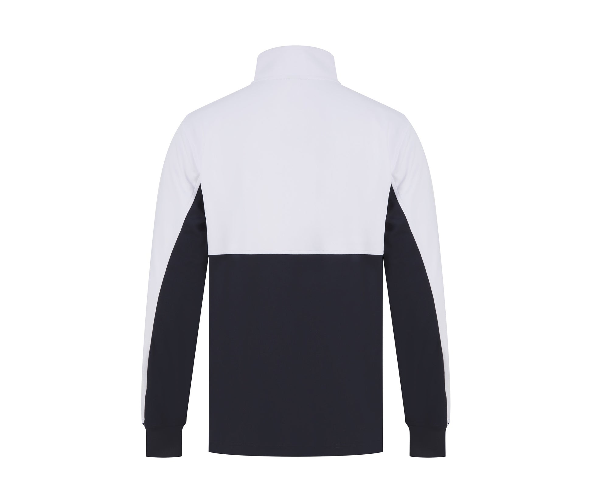 Sweat de Sport Col Zippé - Navy / White