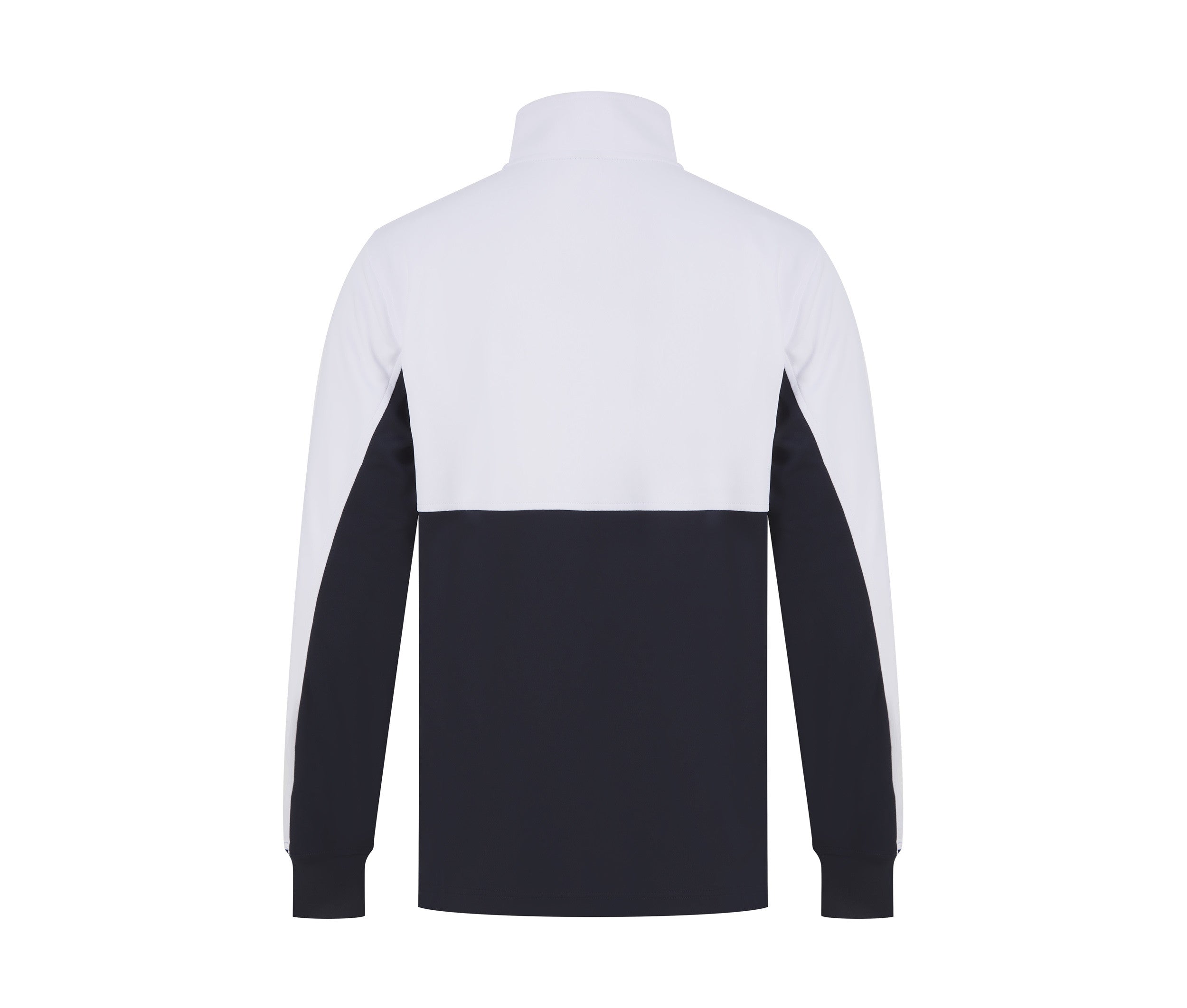 Sweat de Sport Col Zippé - Navy / White