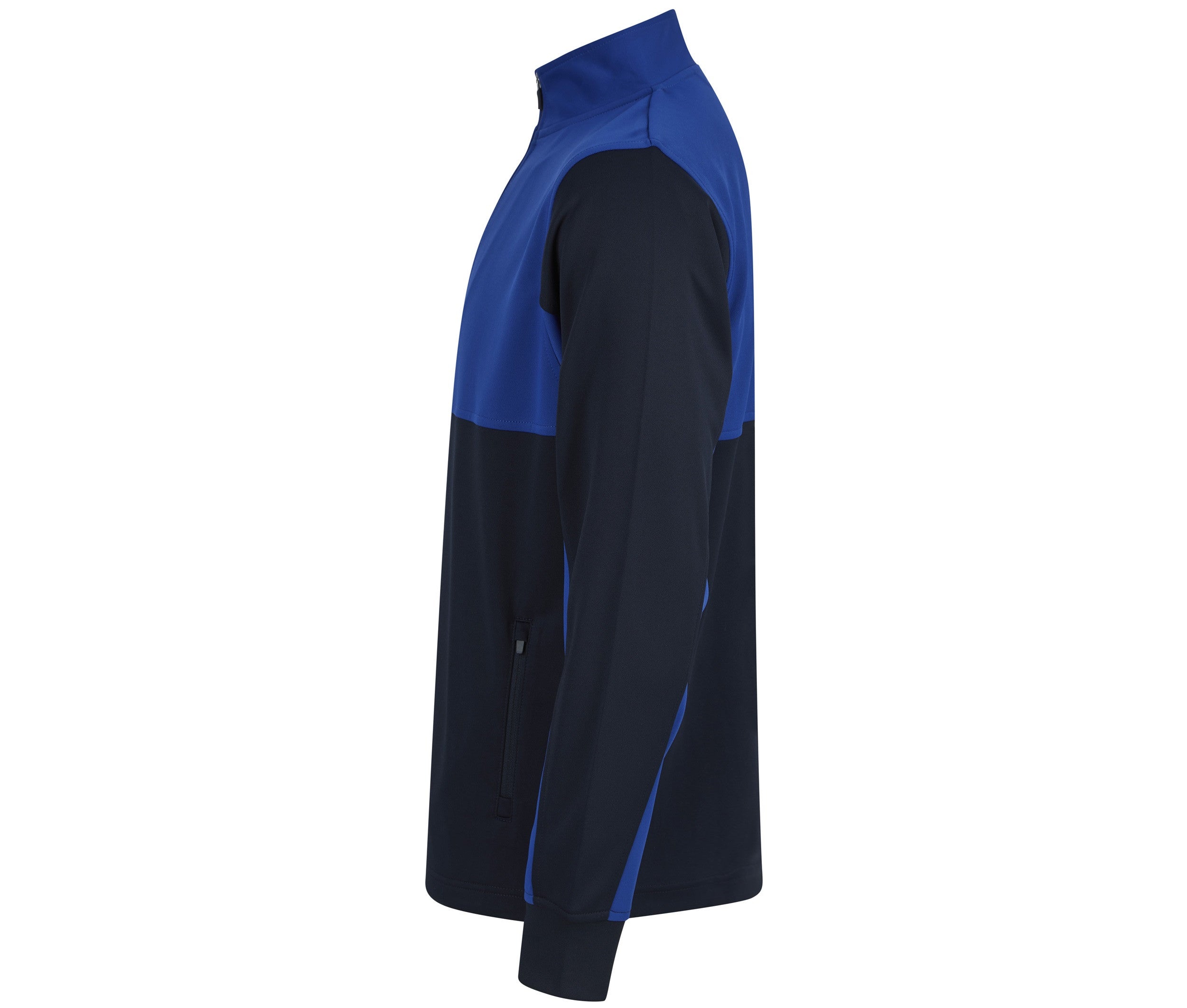 Sweat de Sport Col Zippé - Navy / Royal