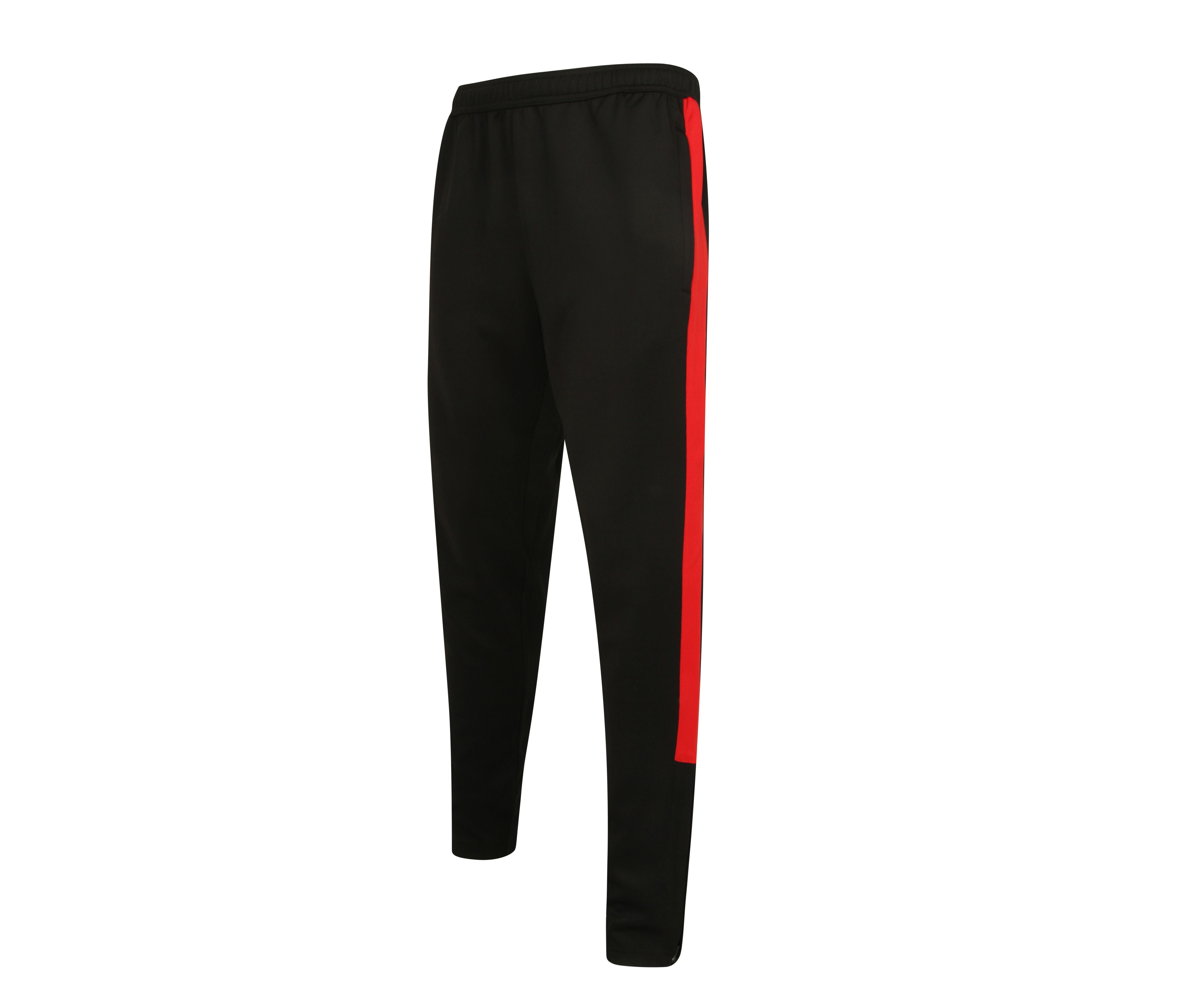 Pantalon de Sport Slim - Black / Red