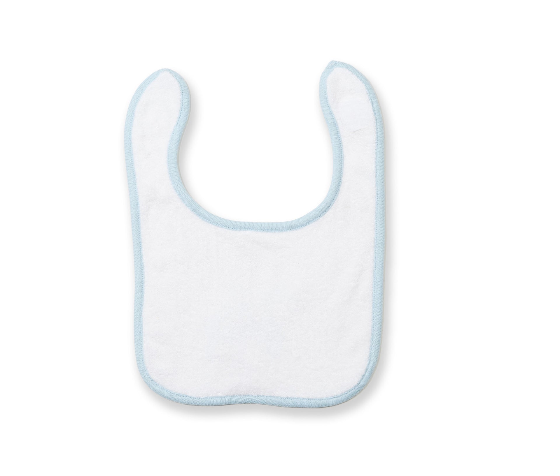 Bavoir Bébé - White/pale Blue