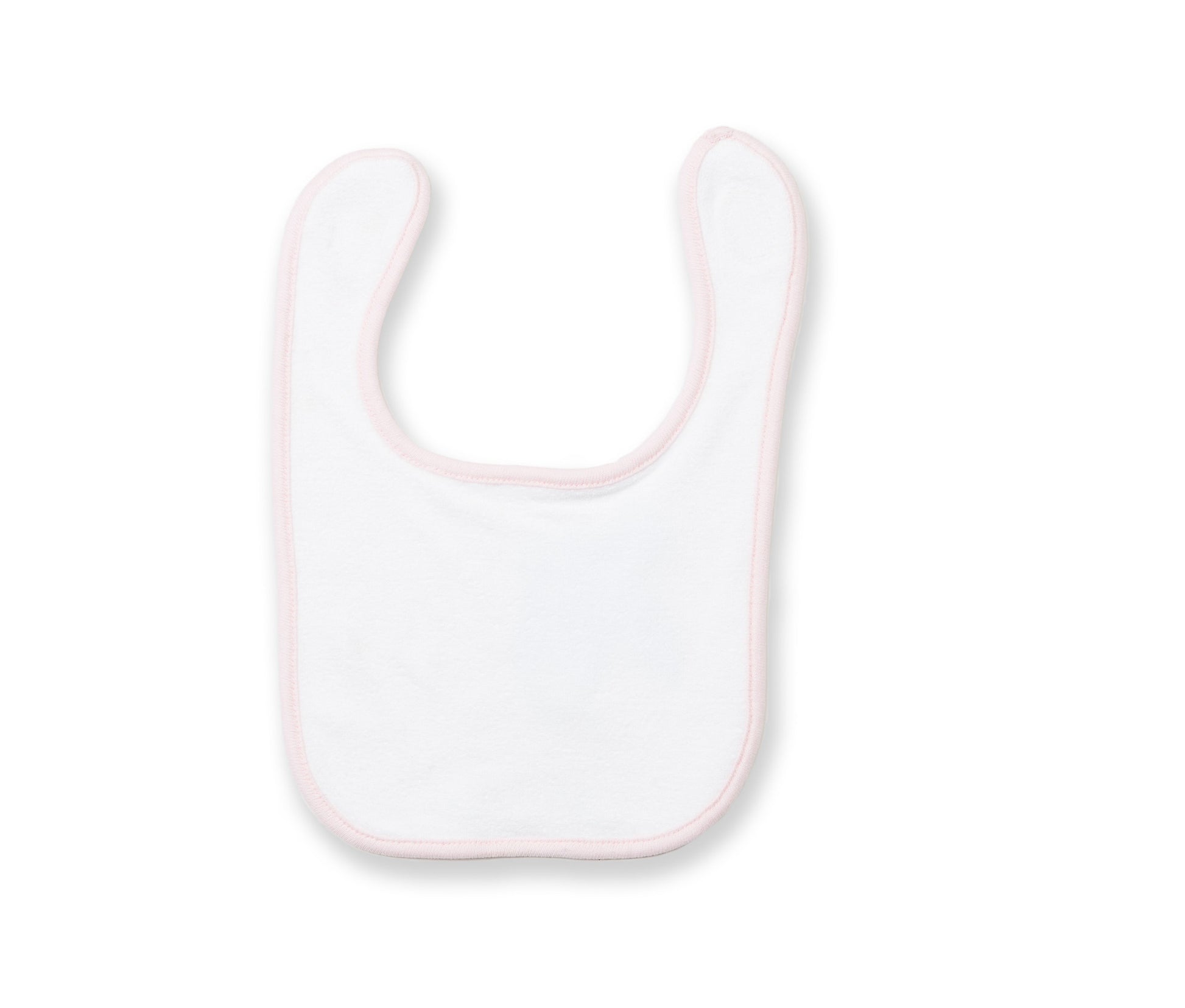 Bavoir Bébé - White/pale Pink