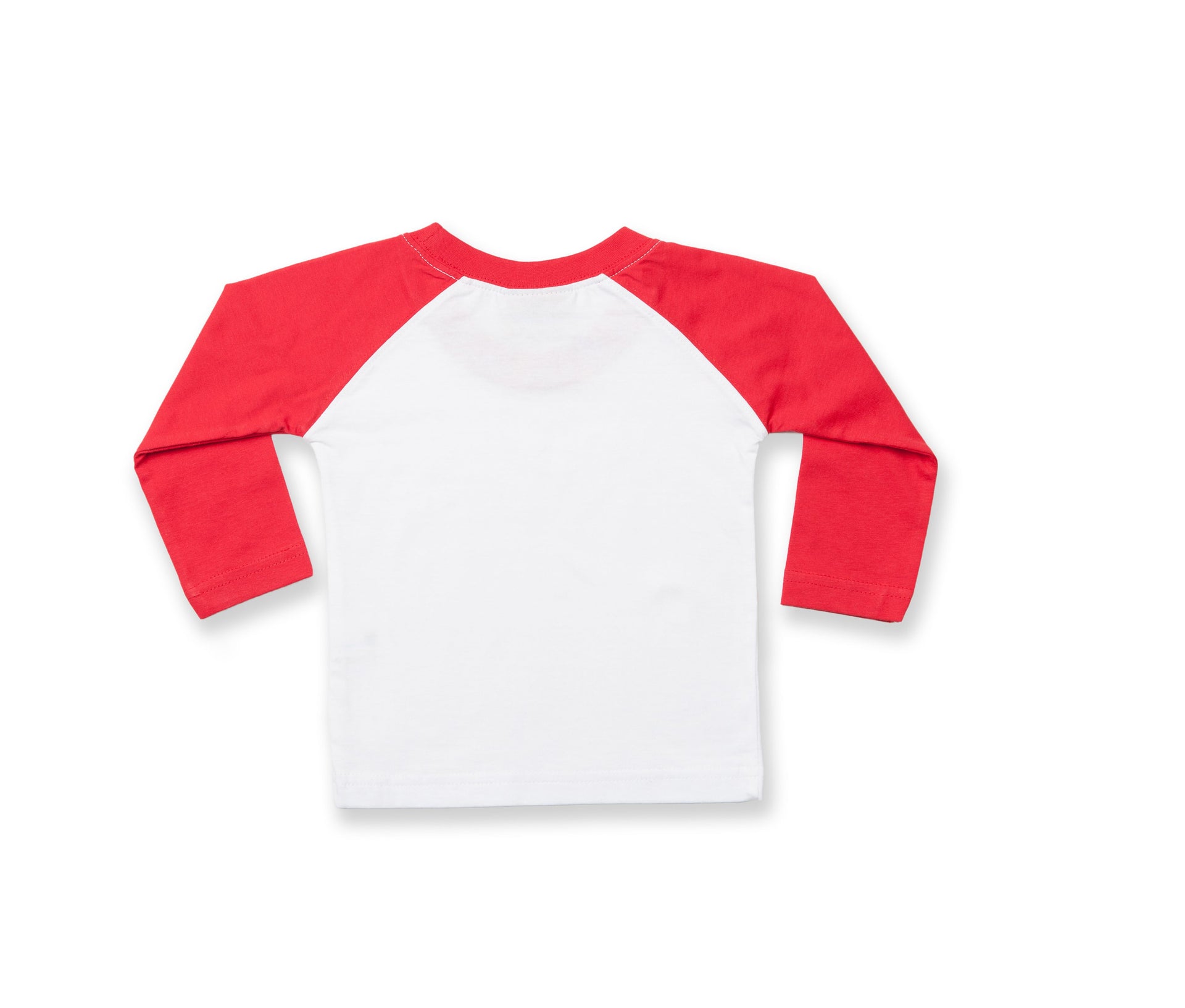 Tee-Shirt Manches Longues Baseball - White/red