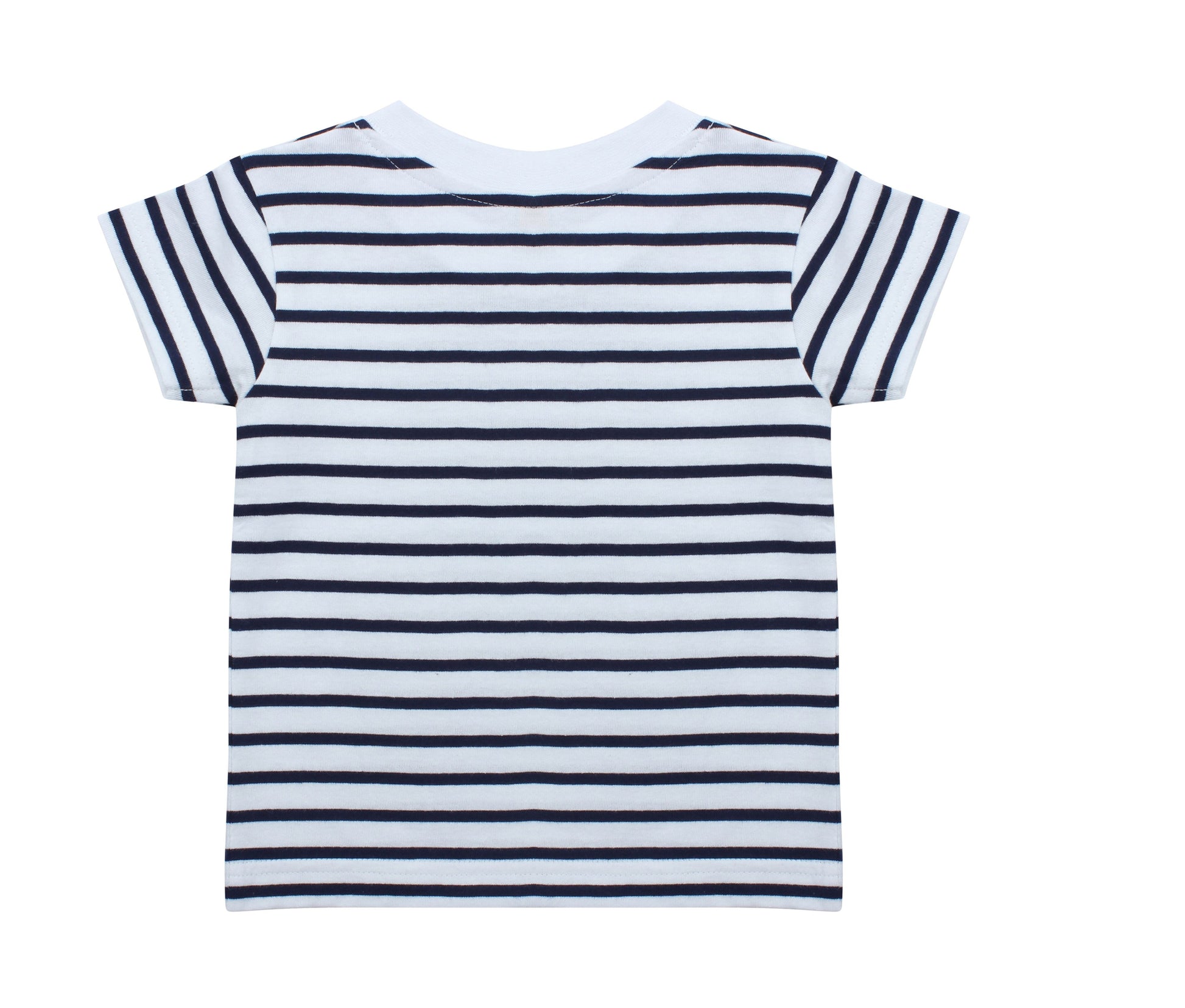 Tee-Shirt Marinière Enfant - White/navy