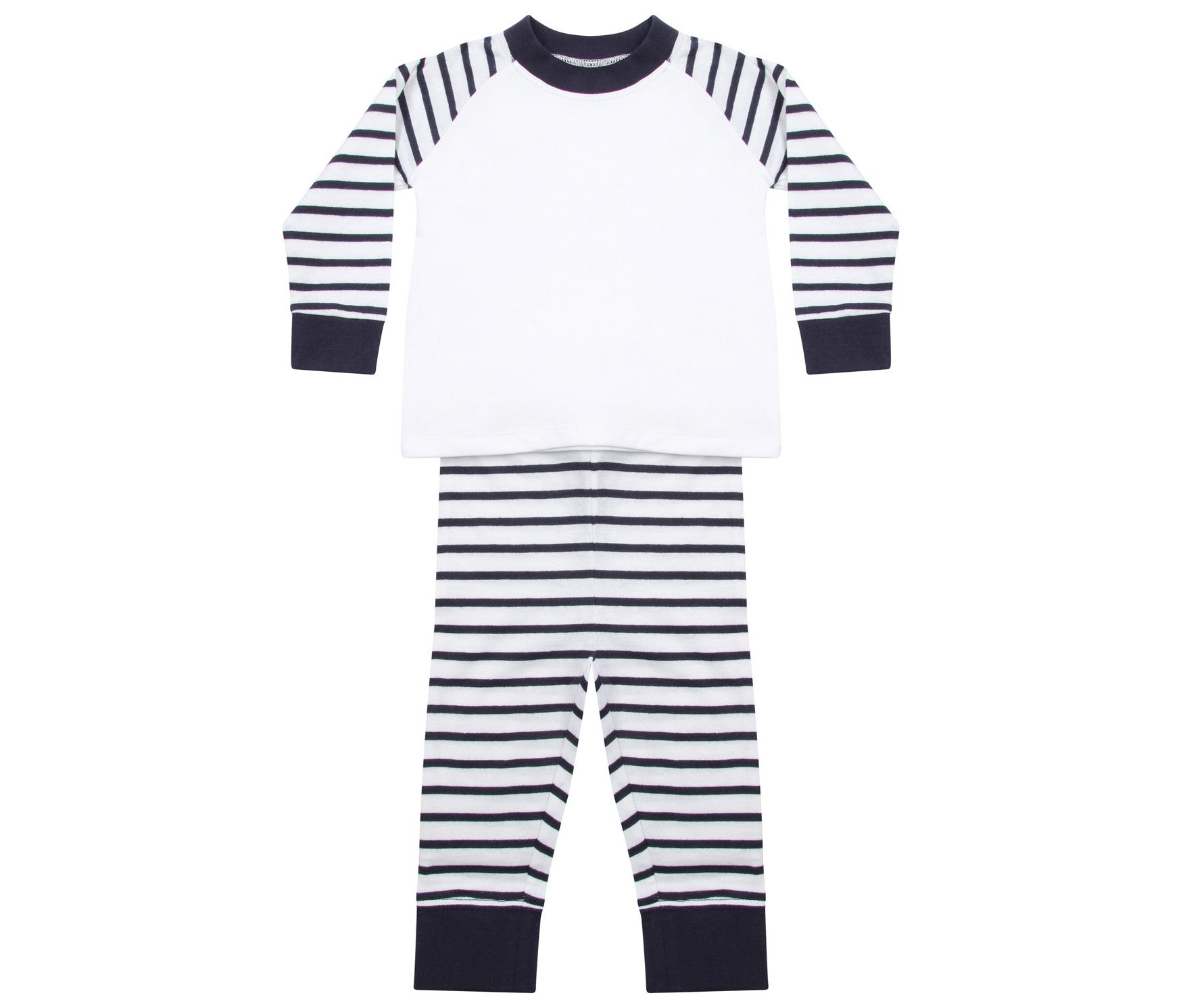 Pyjama Enfant Rayé - Navy Stripe/white