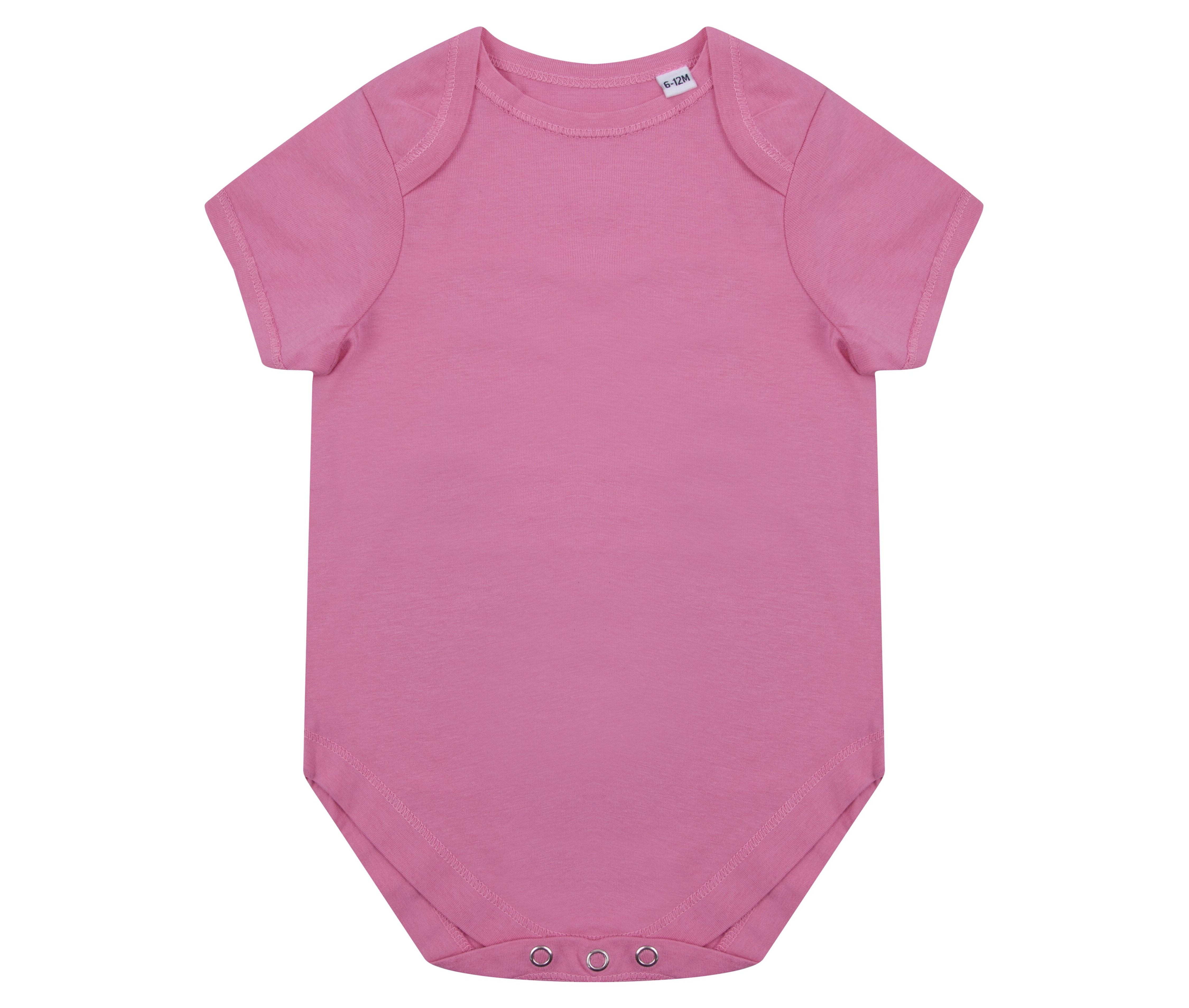 Body en Coton Bio - Bright Pink