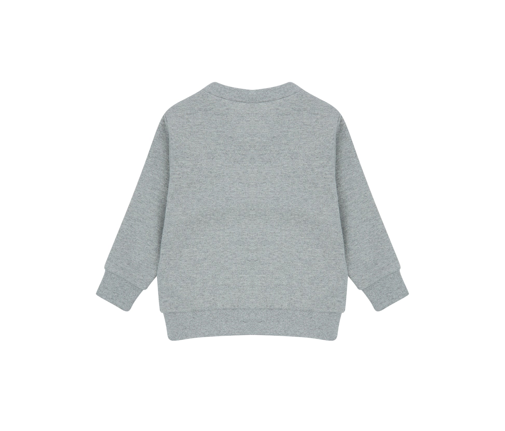 Sweatshirt en Coton et Polyester Recyclés - Heather Grey