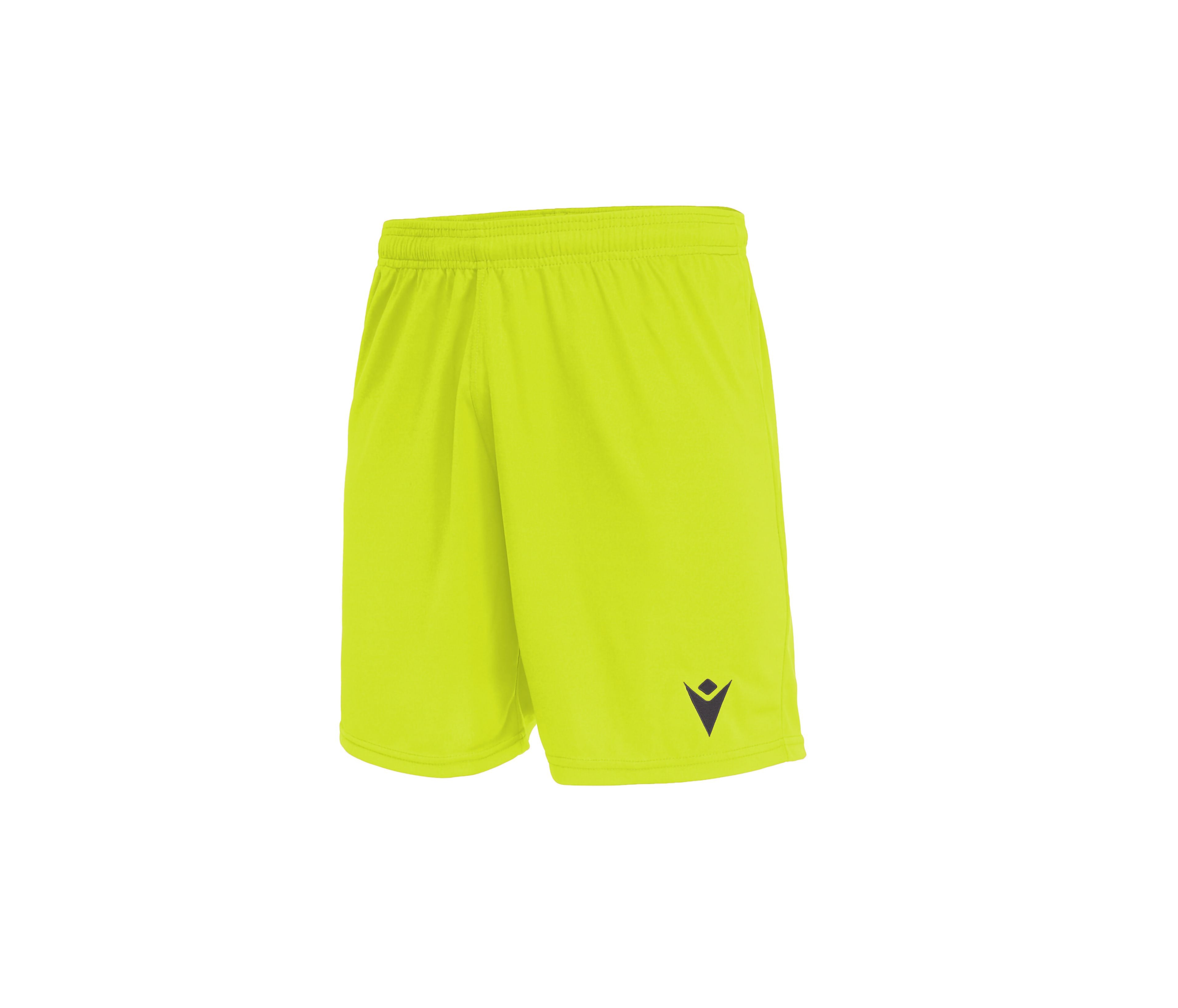 Short de Sport Enfant en Tissu Evertex - Fluo Yellow