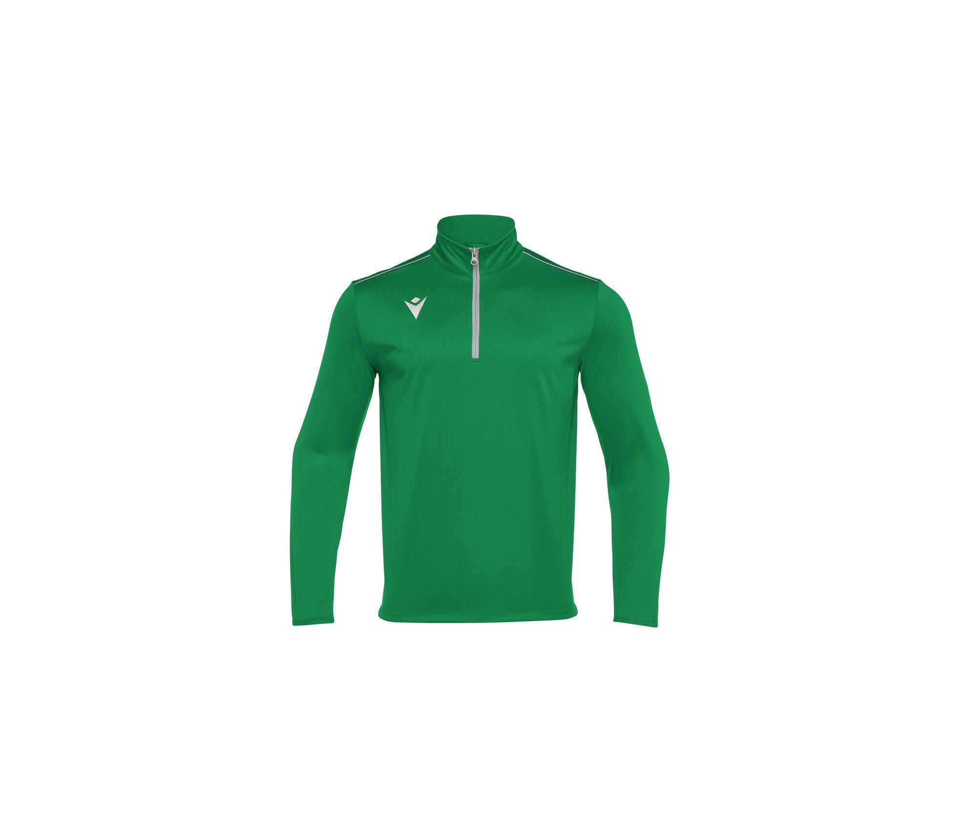 Tee-Shirt Enfant Respirant Col Zippé - Green