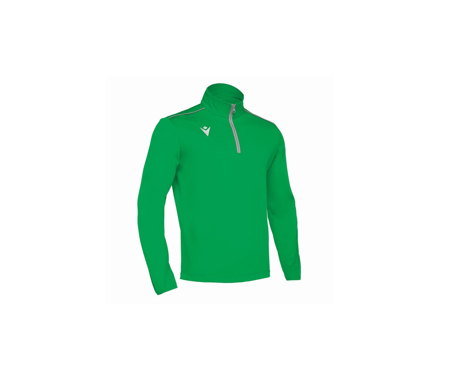 Tee-Shirt Enfant Respirant Col Zippé - Green