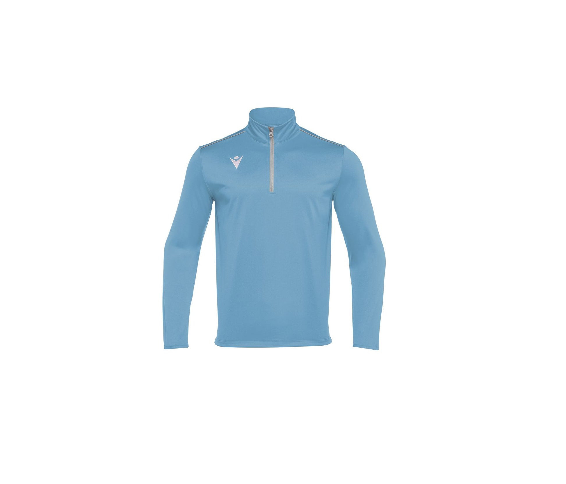 Tee-Shirt Enfant Respirant Col Zippé - Sky Blue
