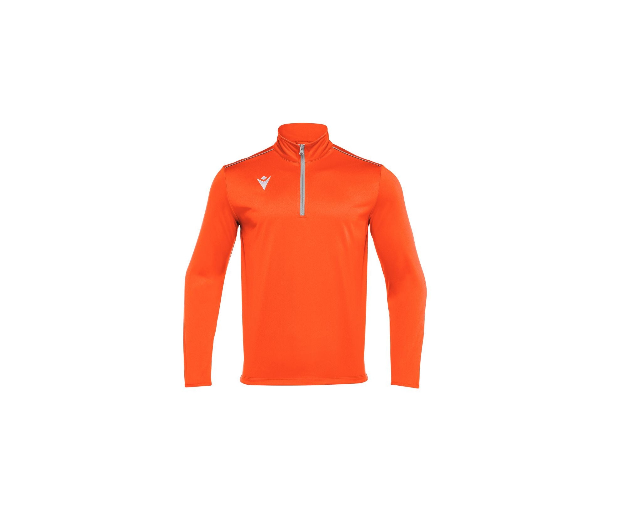 Tee-Shirt Enfant Respirant Col Zippé - Orange