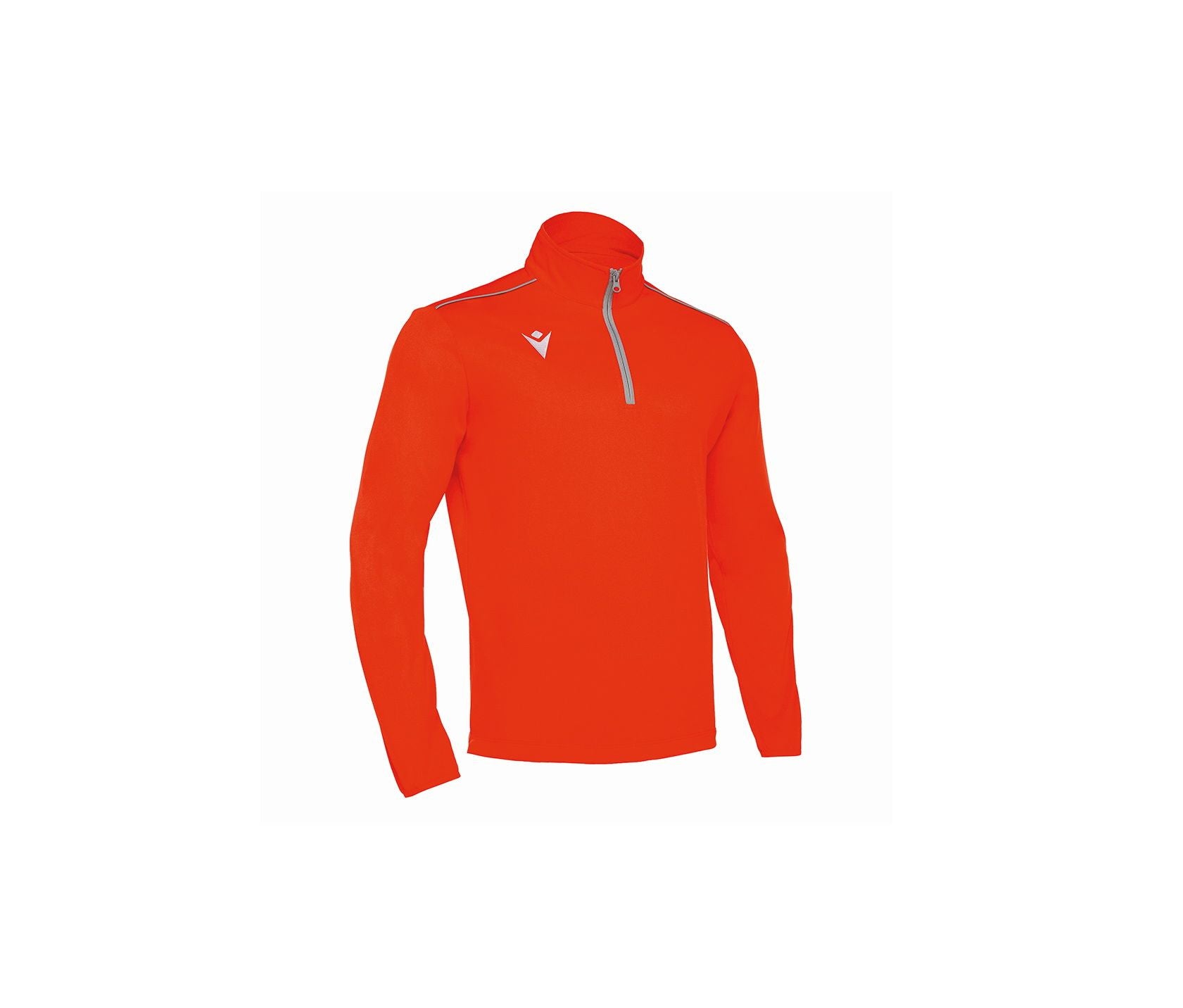 Tee-Shirt Enfant Respirant Col Zippé - Orange