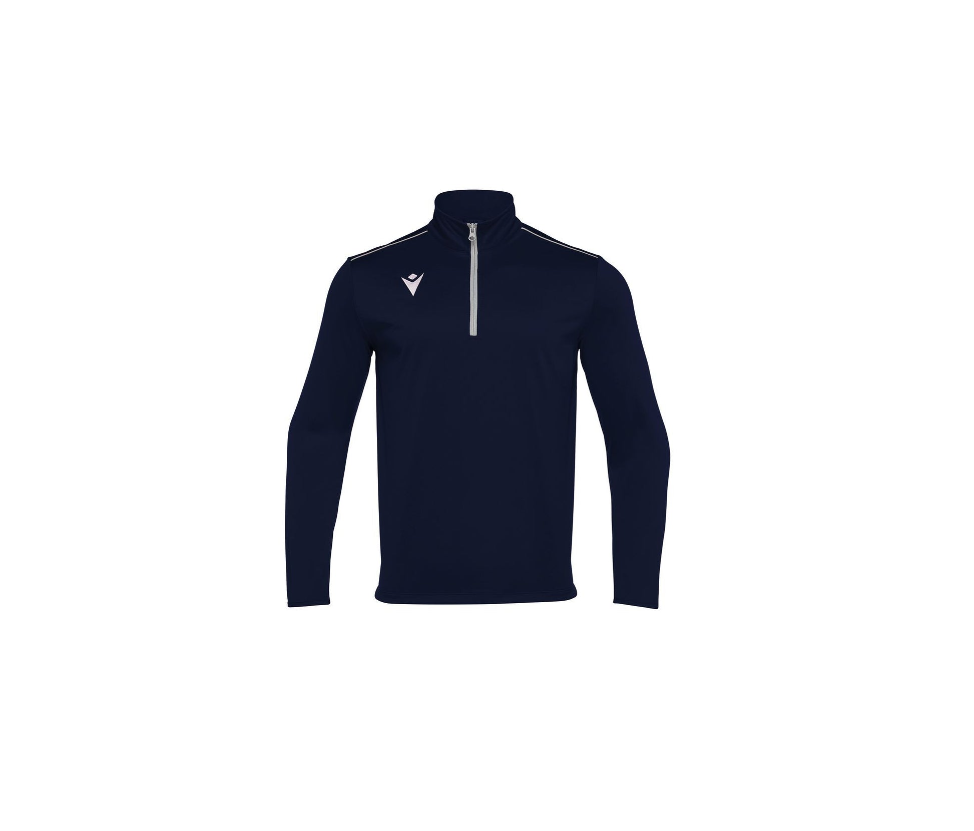 Tee-Shirt Respirant Col Zippé - Navy