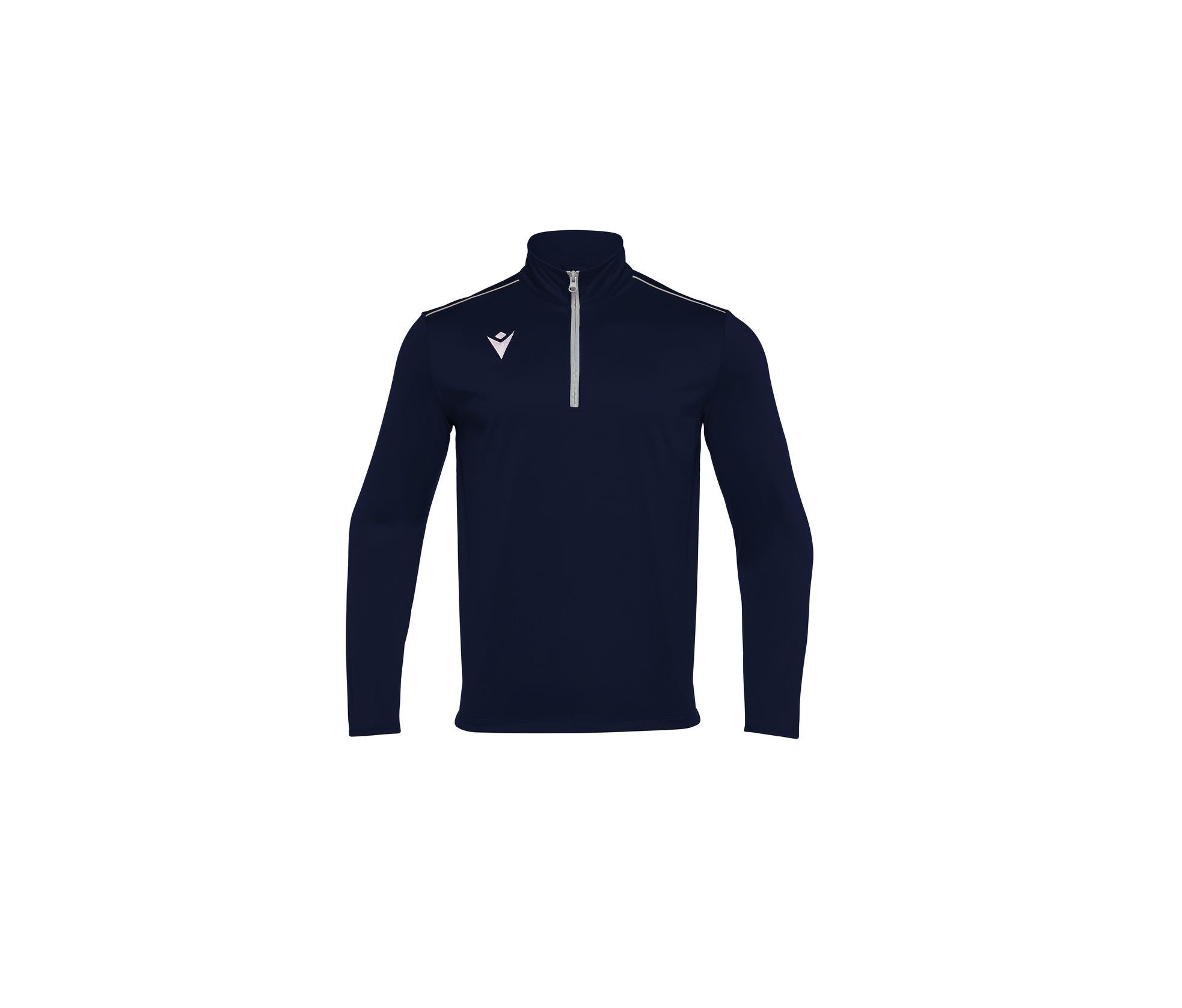 Tee-Shirt Respirant Col Zippé - Navy