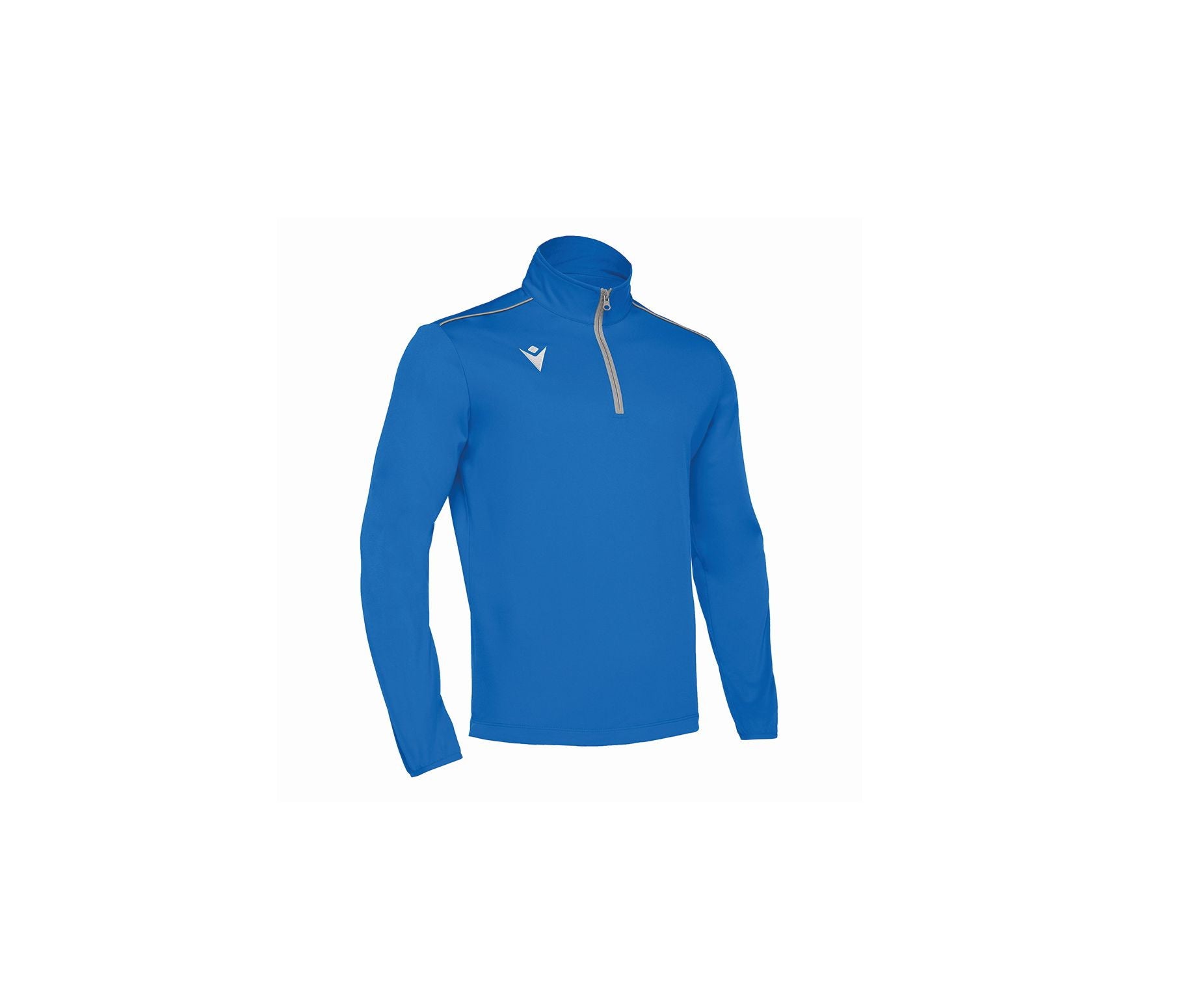 Tee-Shirt Respirant Col Zippé - Royal