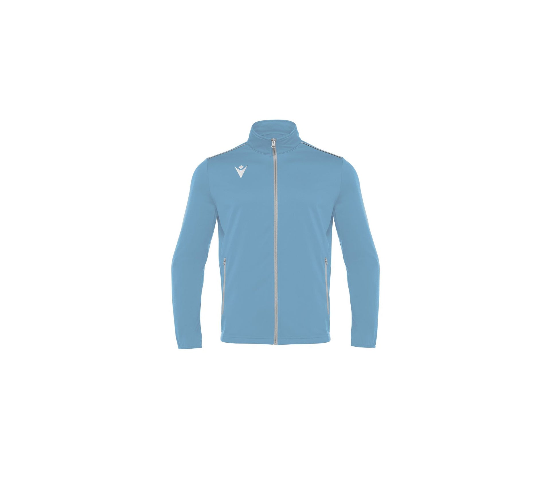 Sweat Grand Zip Enfant - Sky Blue