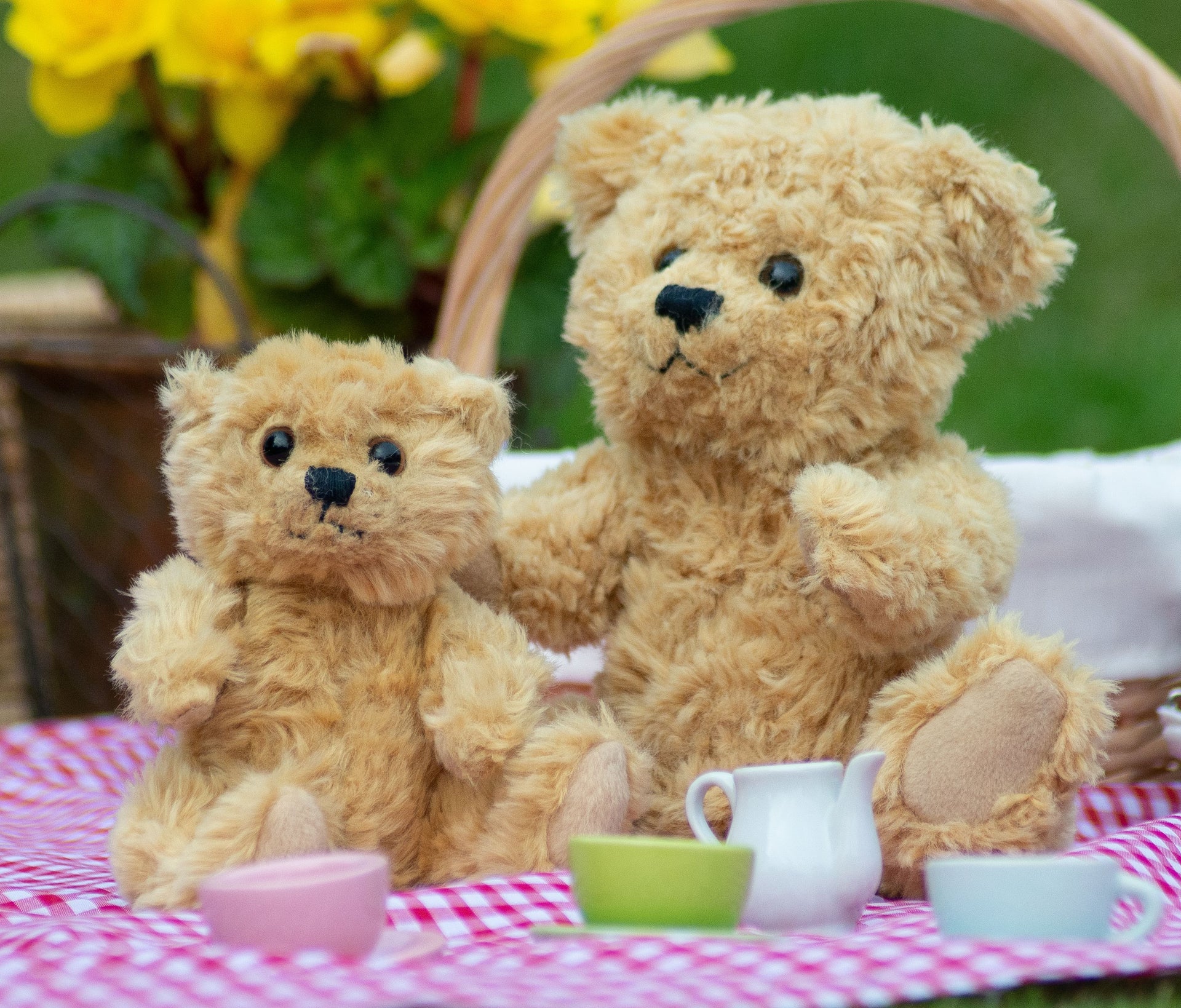 Ours en peluche articulé