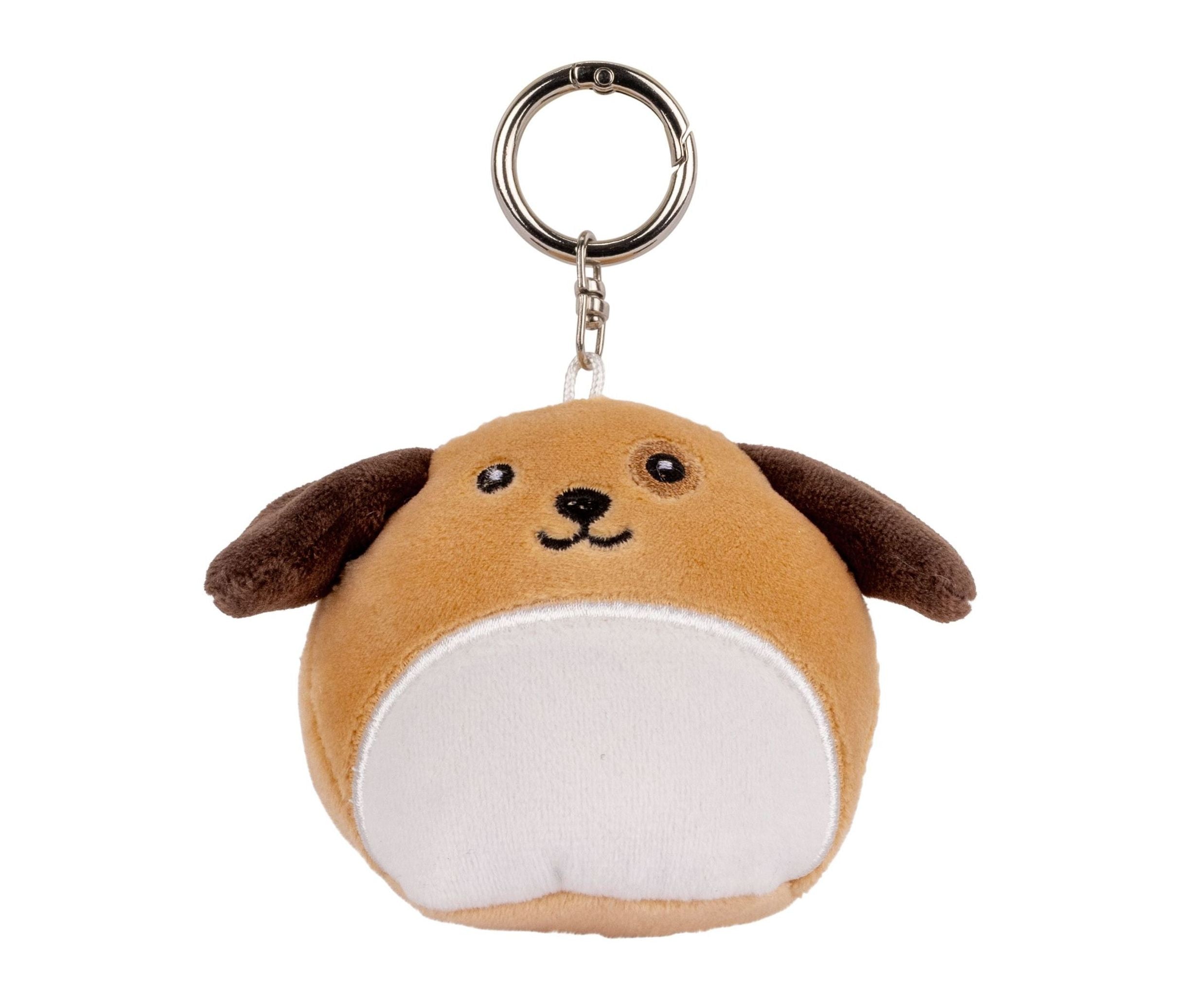 Porte-Clé Peluche - Dog / Light Brown