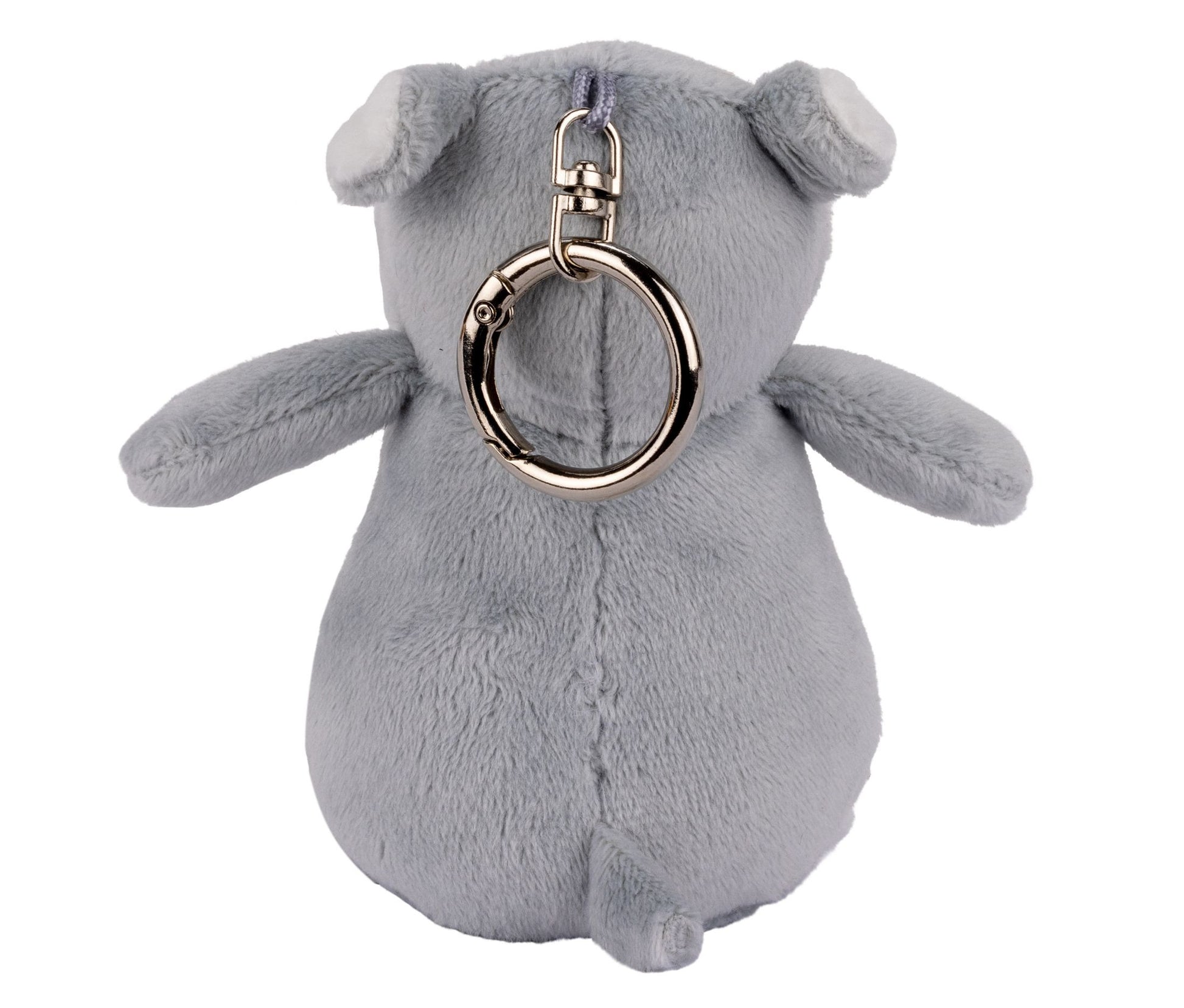 Porte-Clé Peluche - Hippo / Grey
