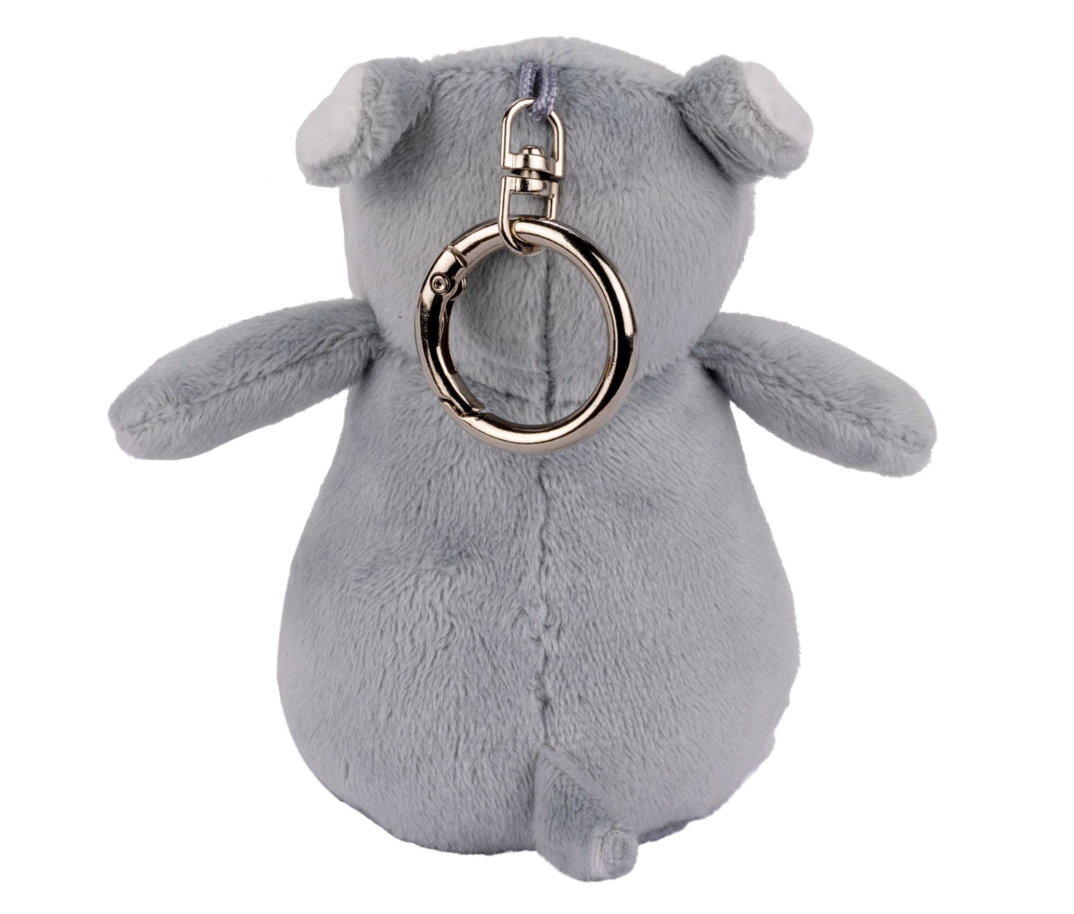 Porte-Clé Peluche - Hippo / Grey
