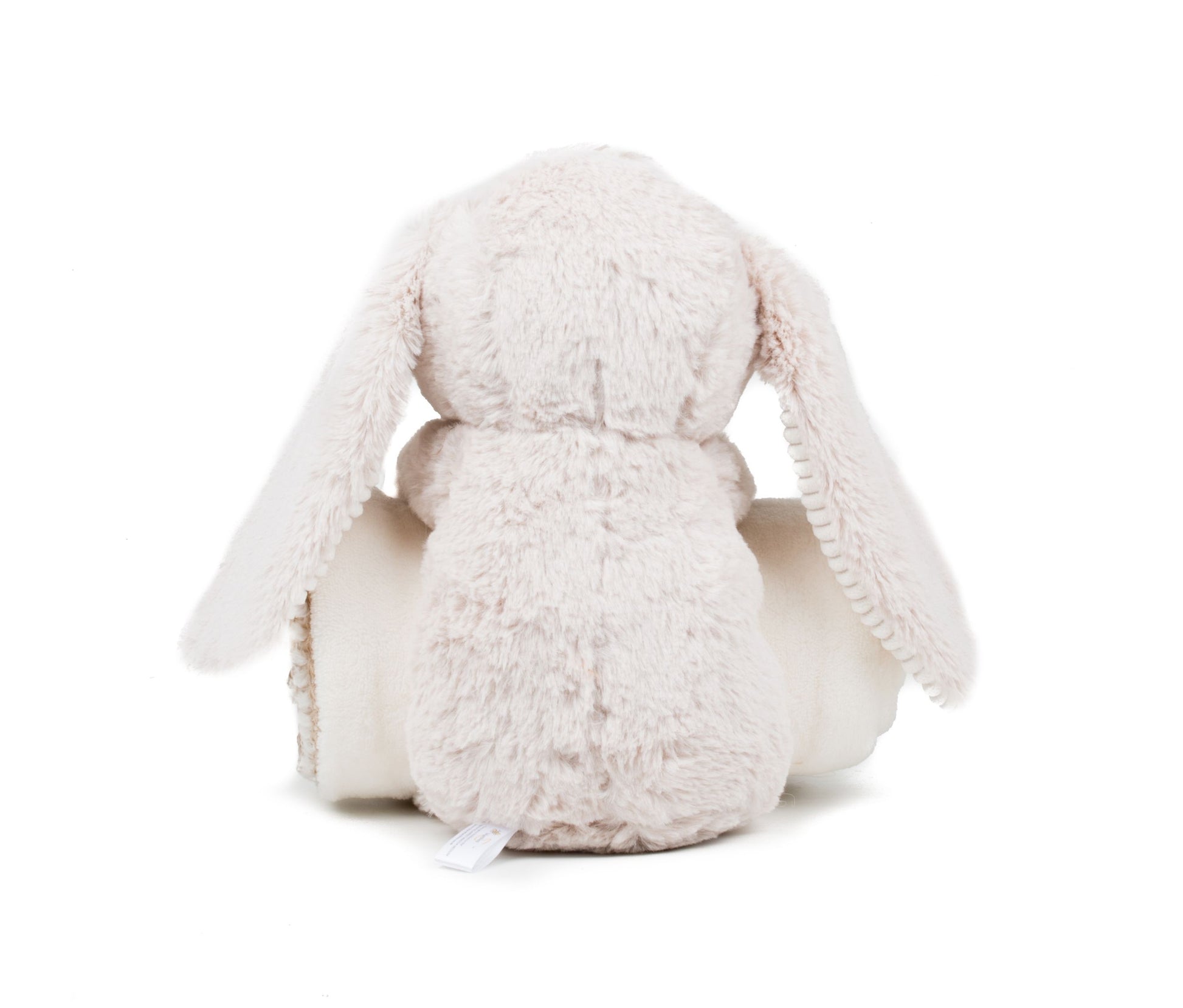 Peluche Lapin Avec Couverture - Cream