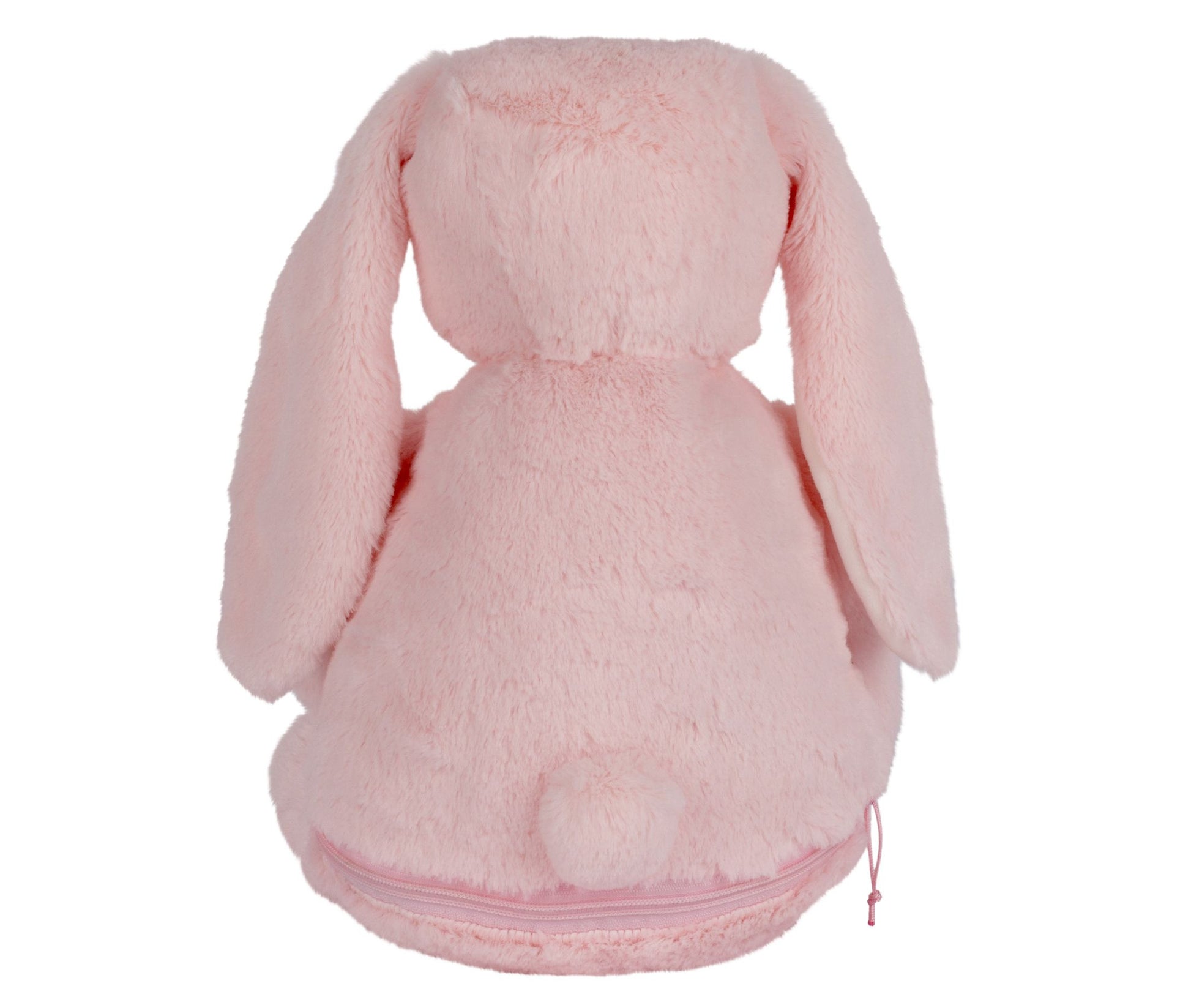 Peluche Lapin Avec Ouverture Zippée - Pink