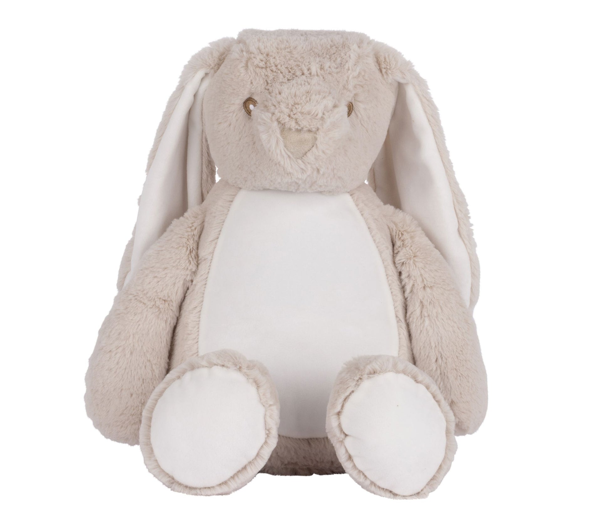 Peluche Lapin Avec Ouverture Zippée - Light Brown