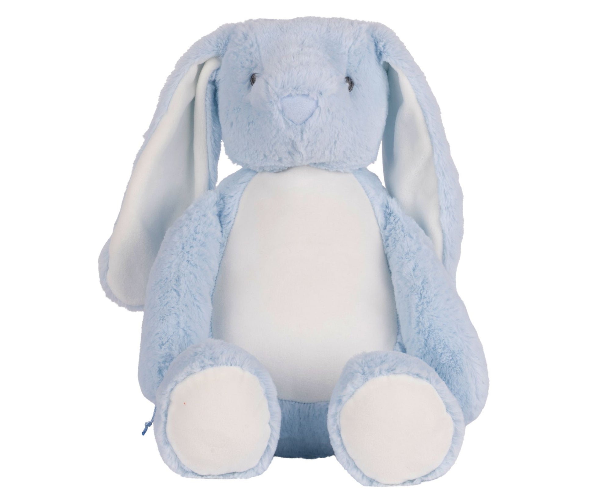 Peluche Lapin Avec Ouverture Zippée - Blue