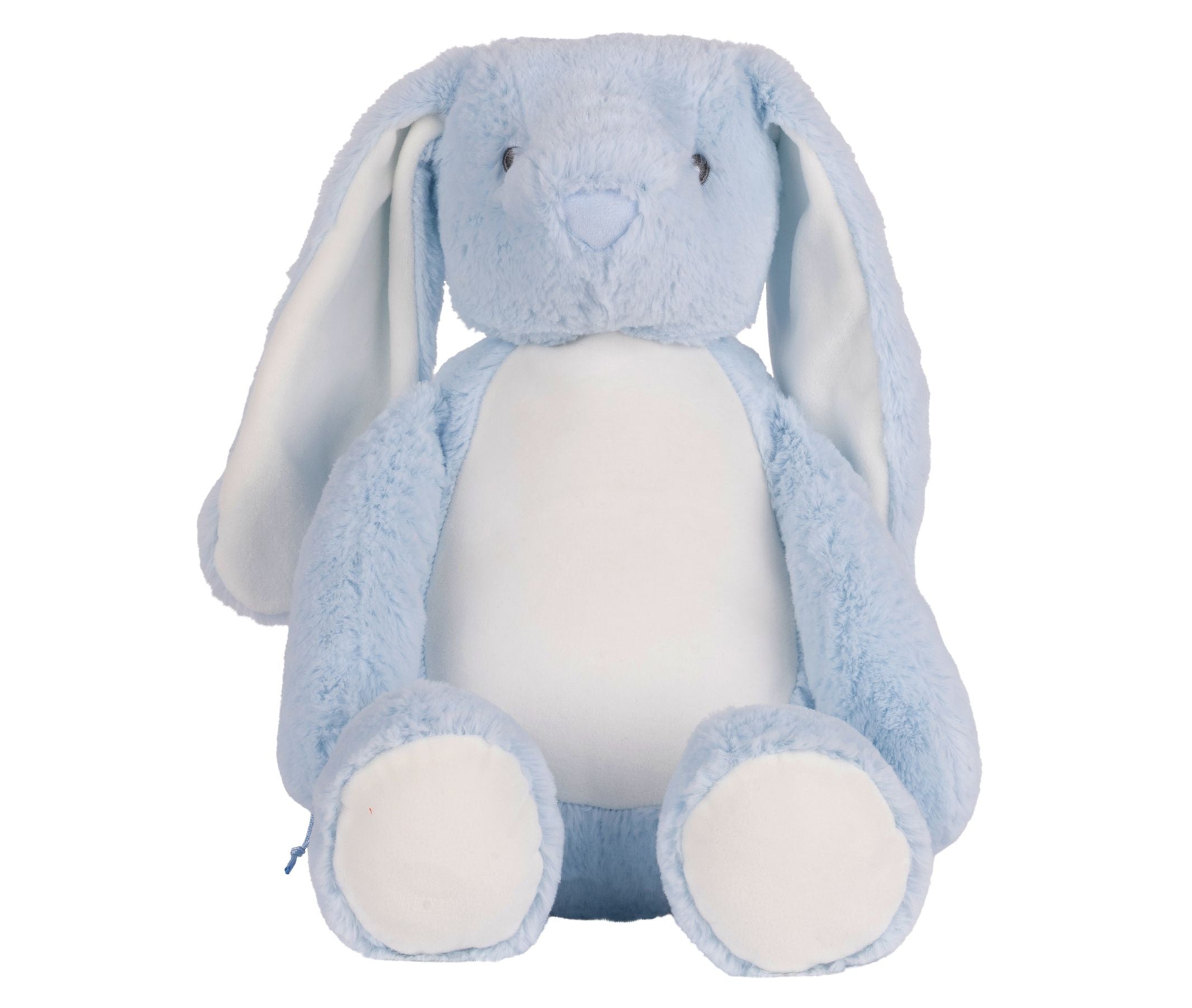 Peluche Lapin Avec Ouverture Zippée - Blue