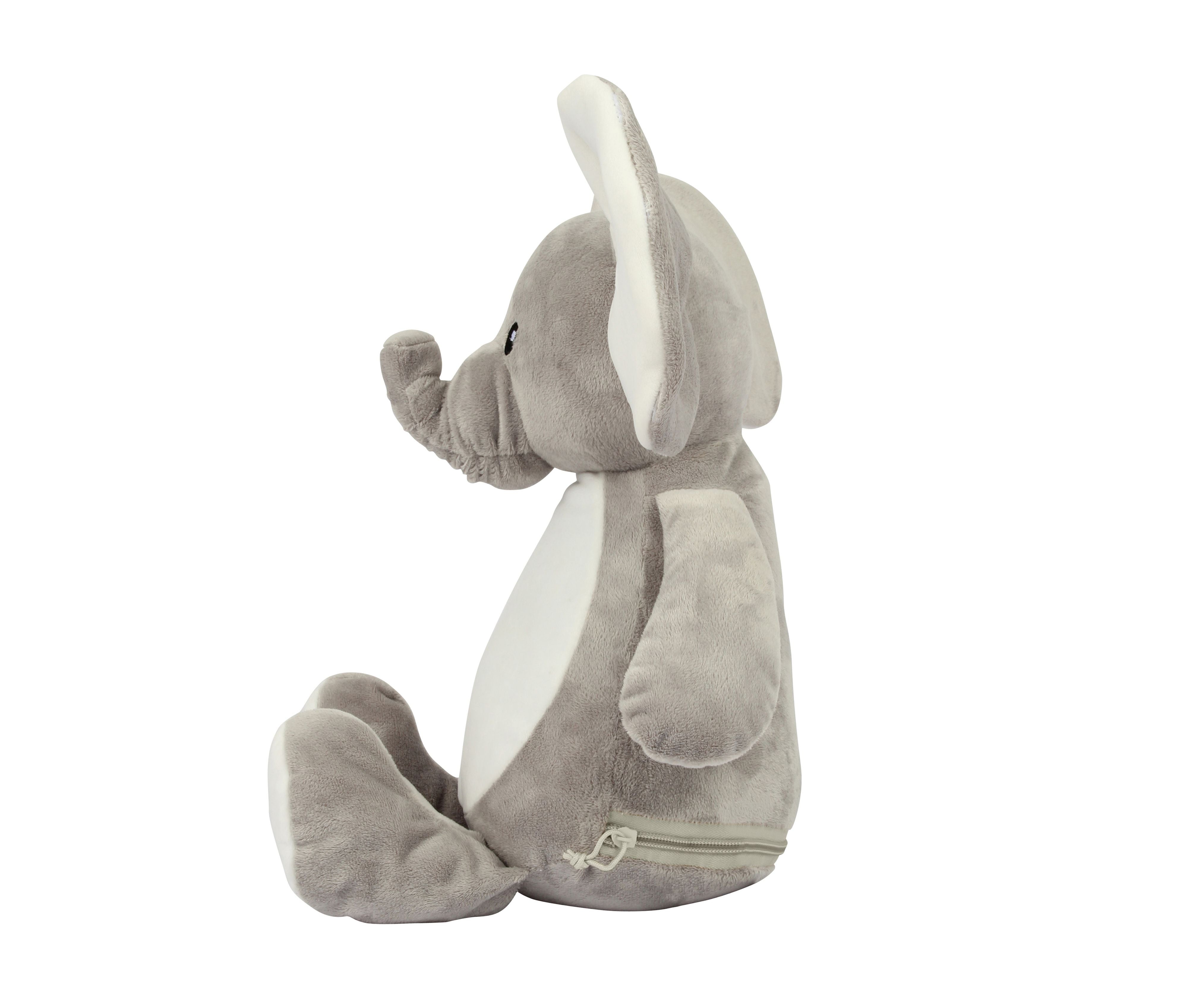 Éléphant en Peluche - Grey