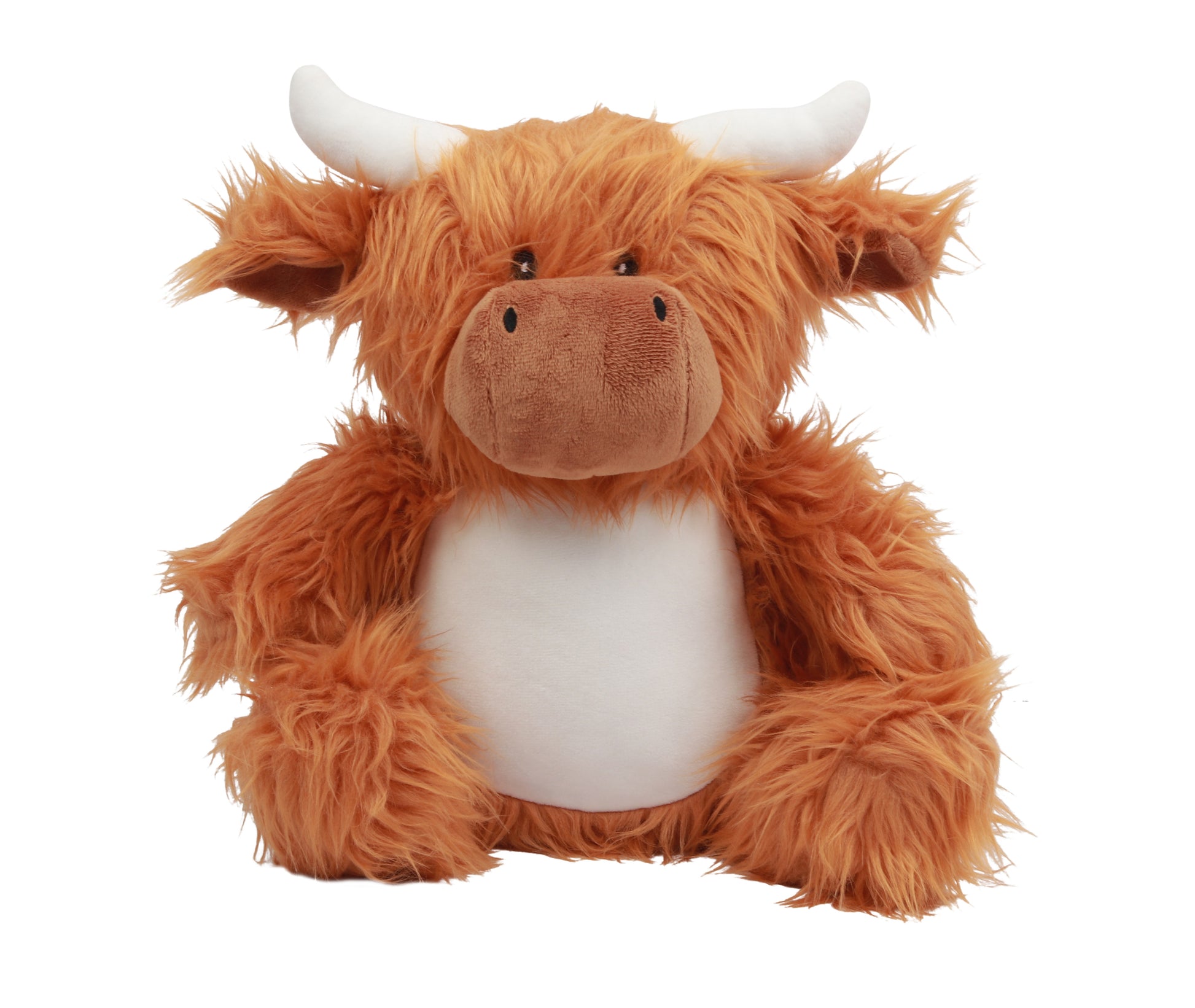 Peluche Vache Écossaise - Brown