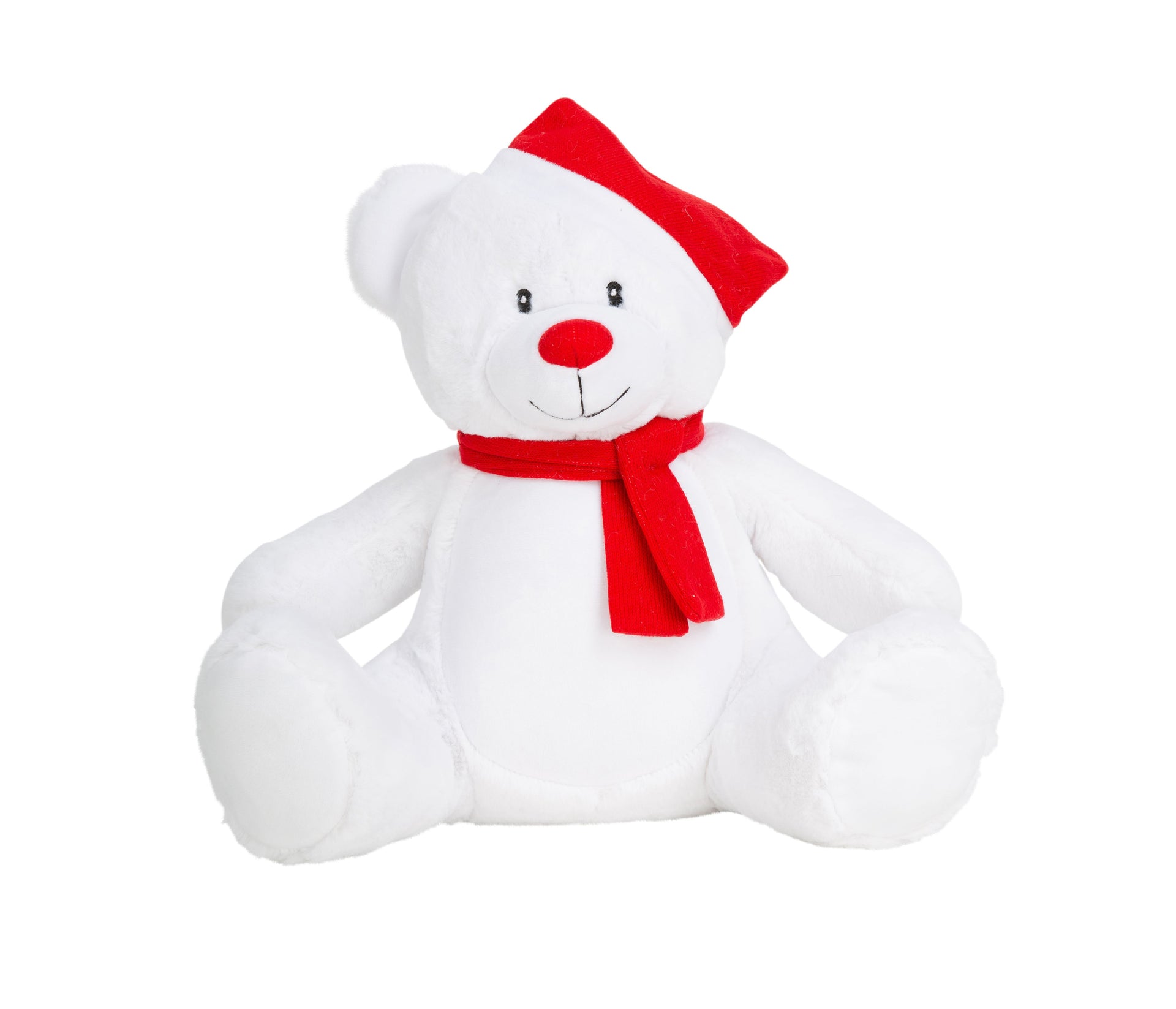 Ours de Noël - White / Red