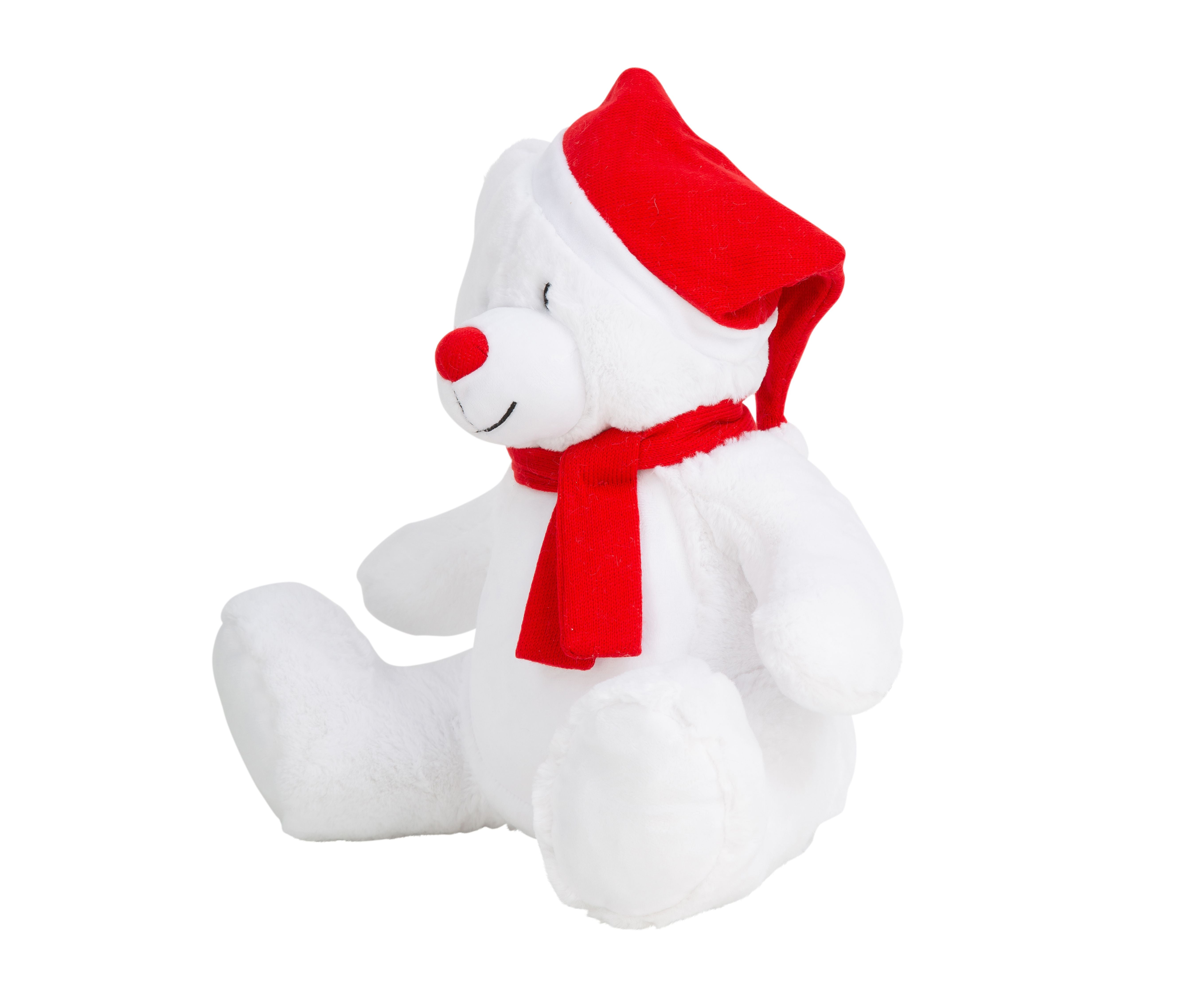 Ours de Noël - White / Red