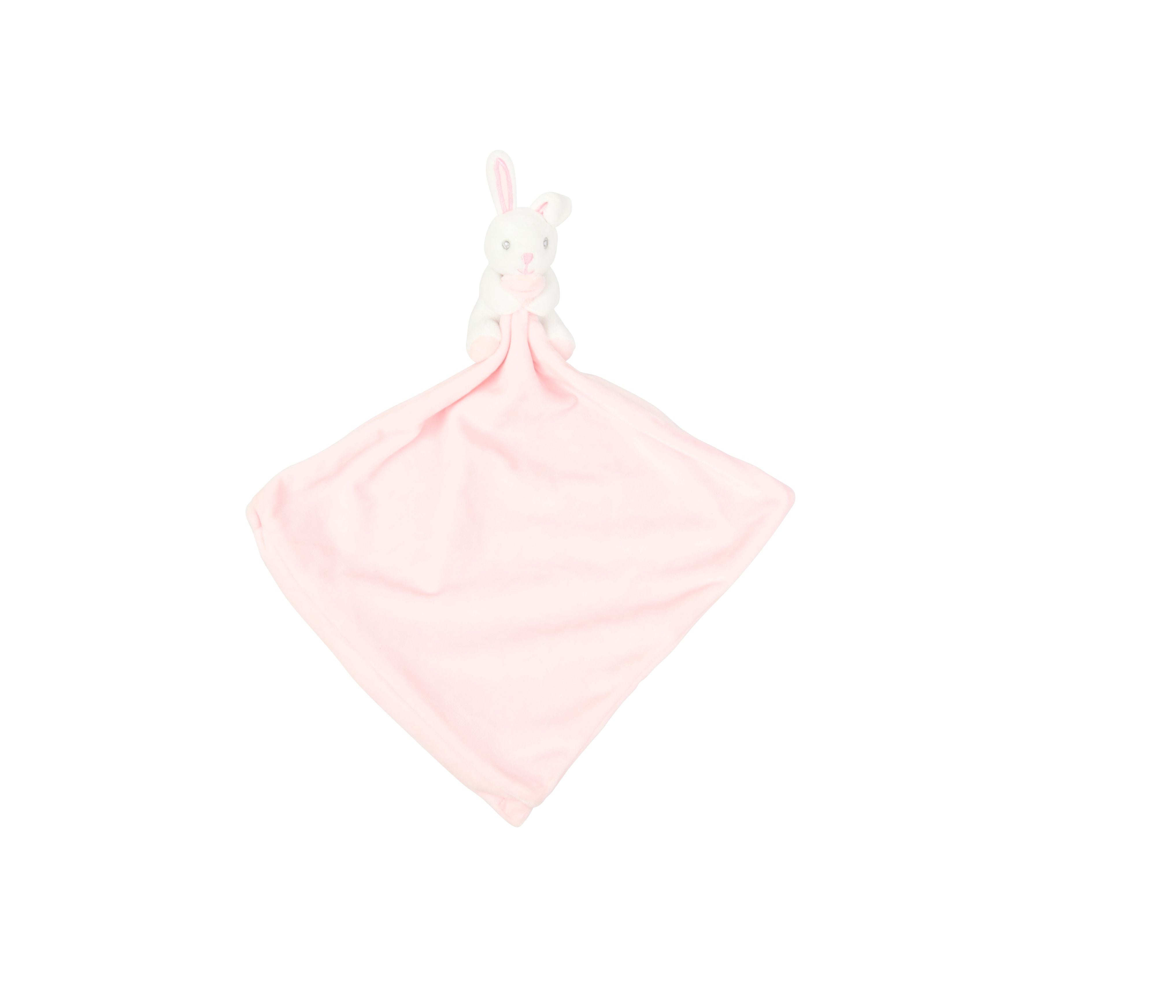 Doudou Avec Hochet - Pink