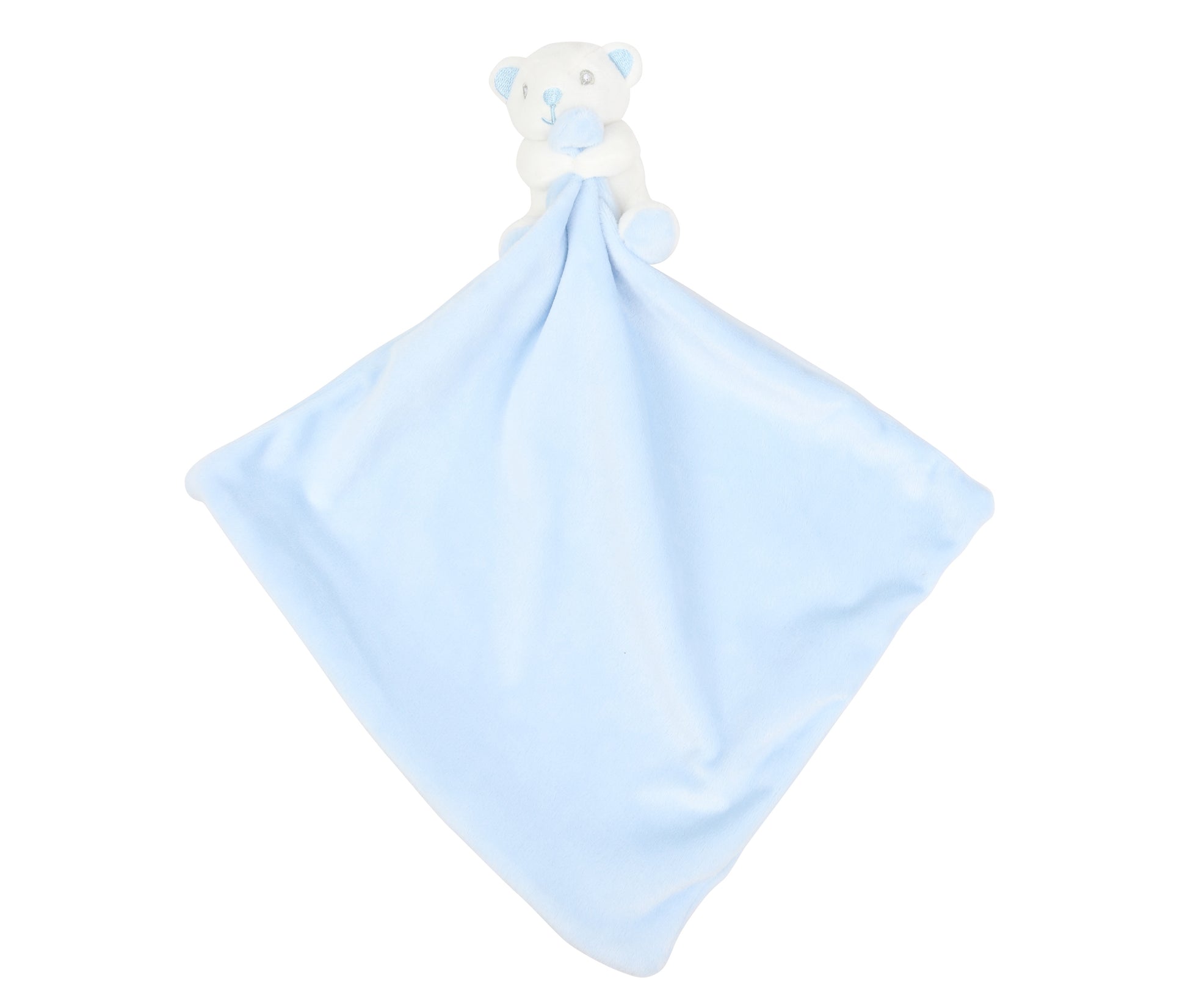 Doudou Avec Hochet - Blue