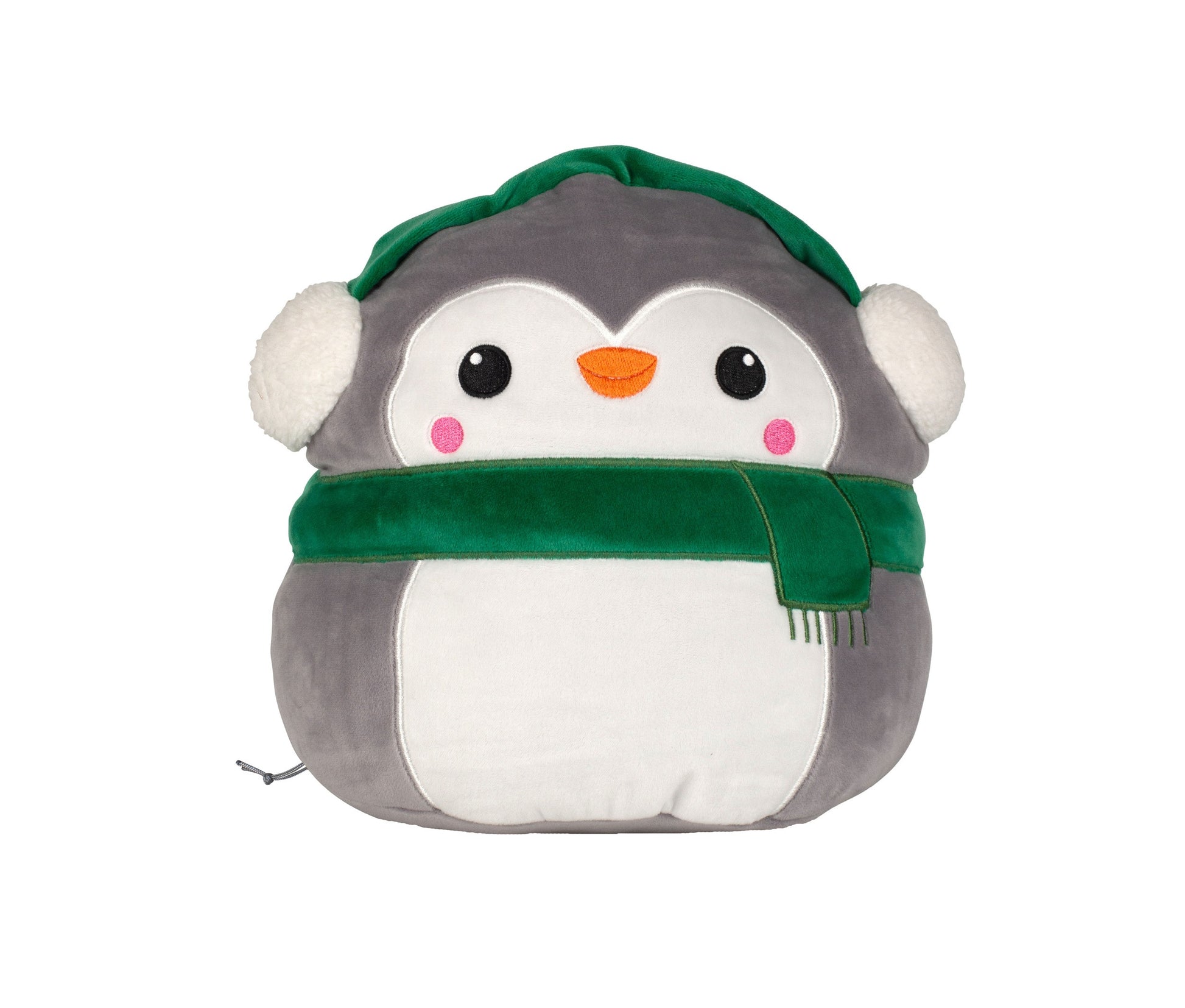 Pingouin en Peluche - Grey/white