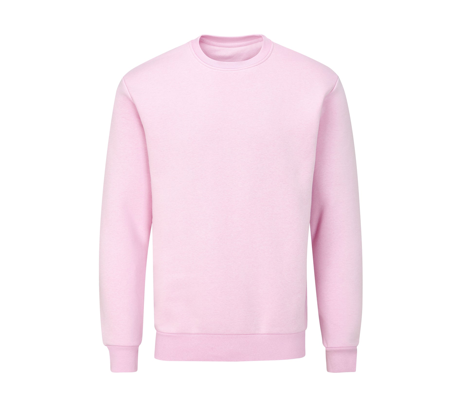 Sweat Col Rond 280 Écoresponsable - Soft Pink