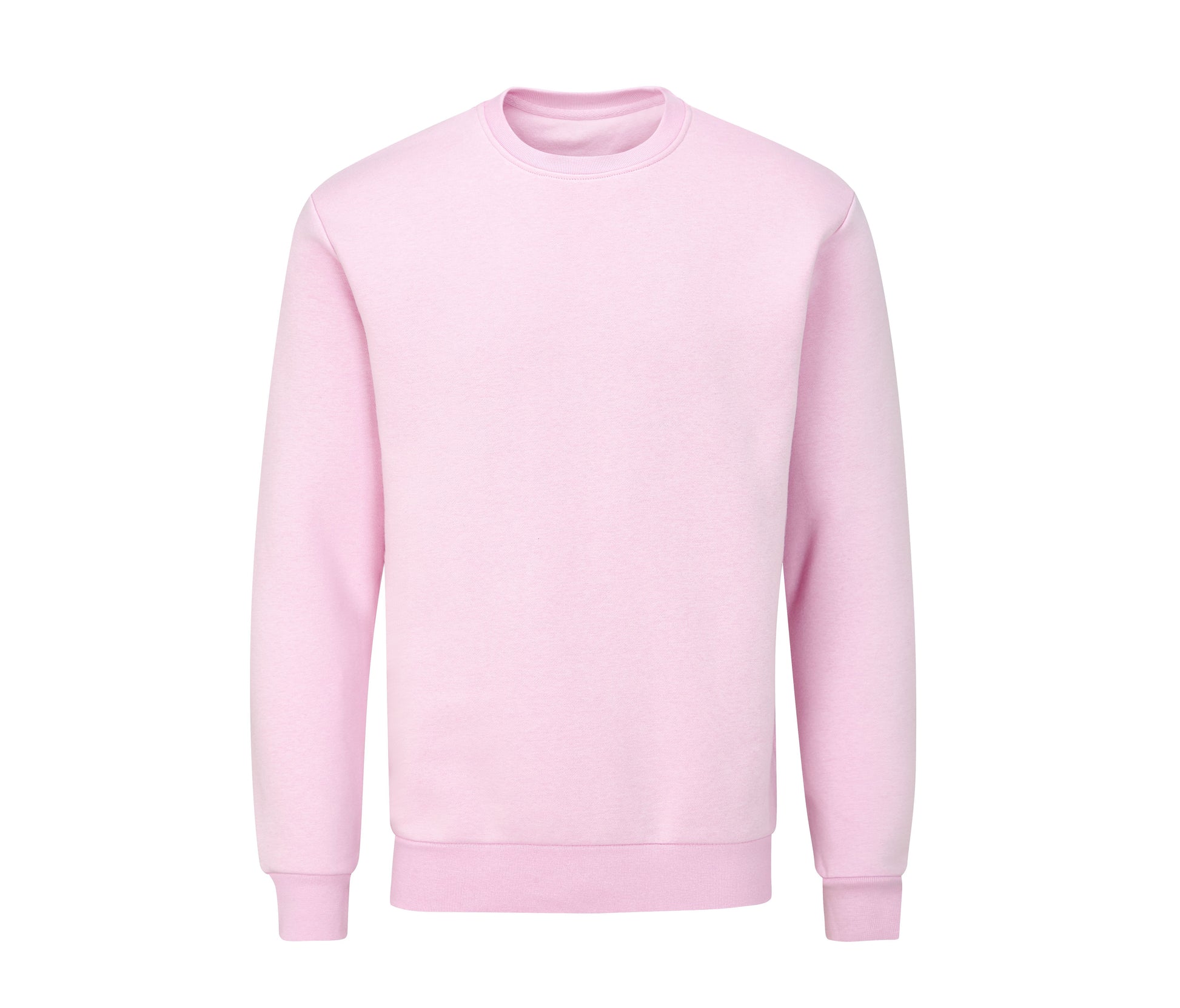 Sweat Col Rond 280 Écoresponsable - Soft Pink