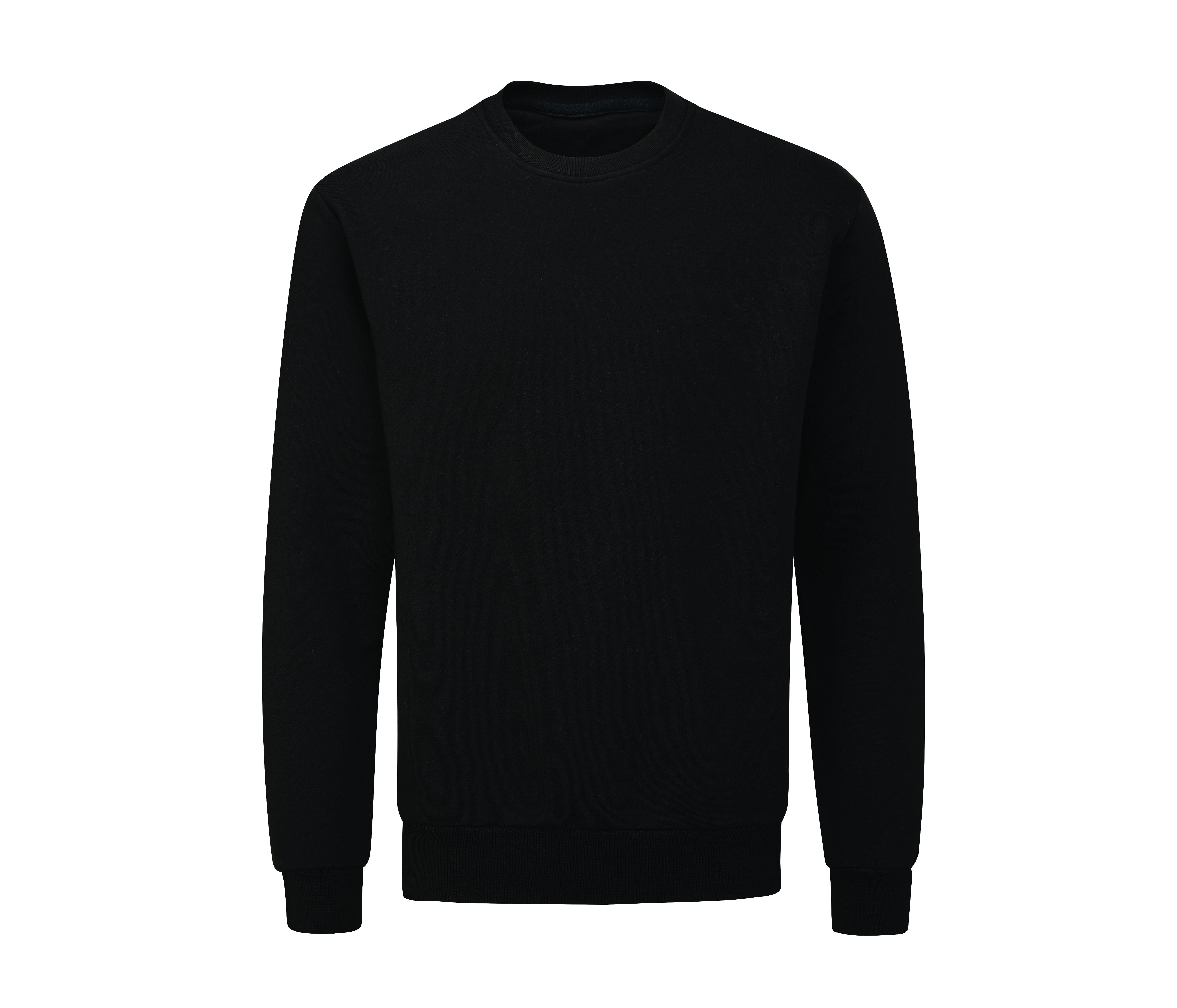 Sweat Col Rond 280 Écoresponsable - Black