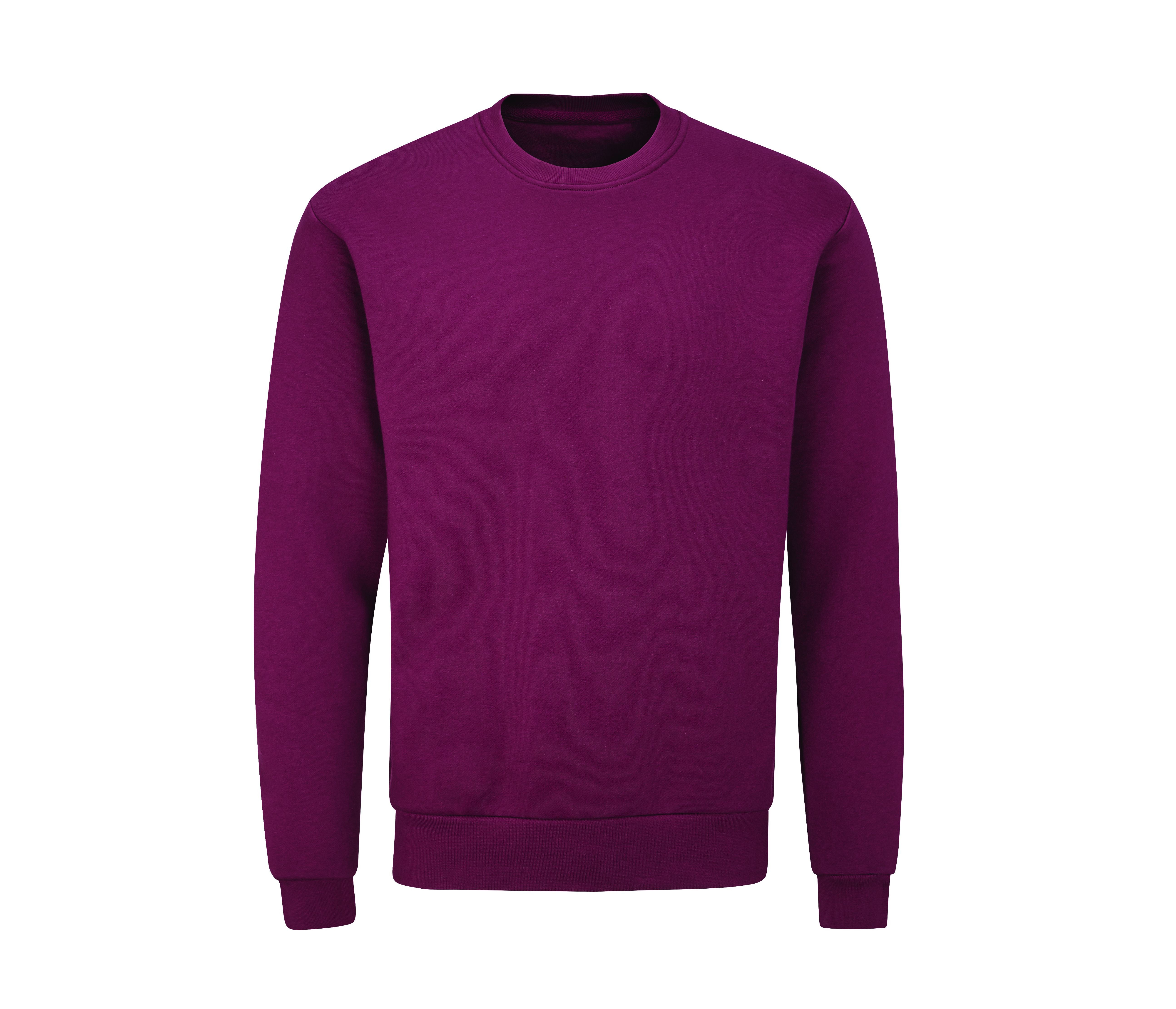 Sweat Col Rond 280 Écoresponsable - Burgundy