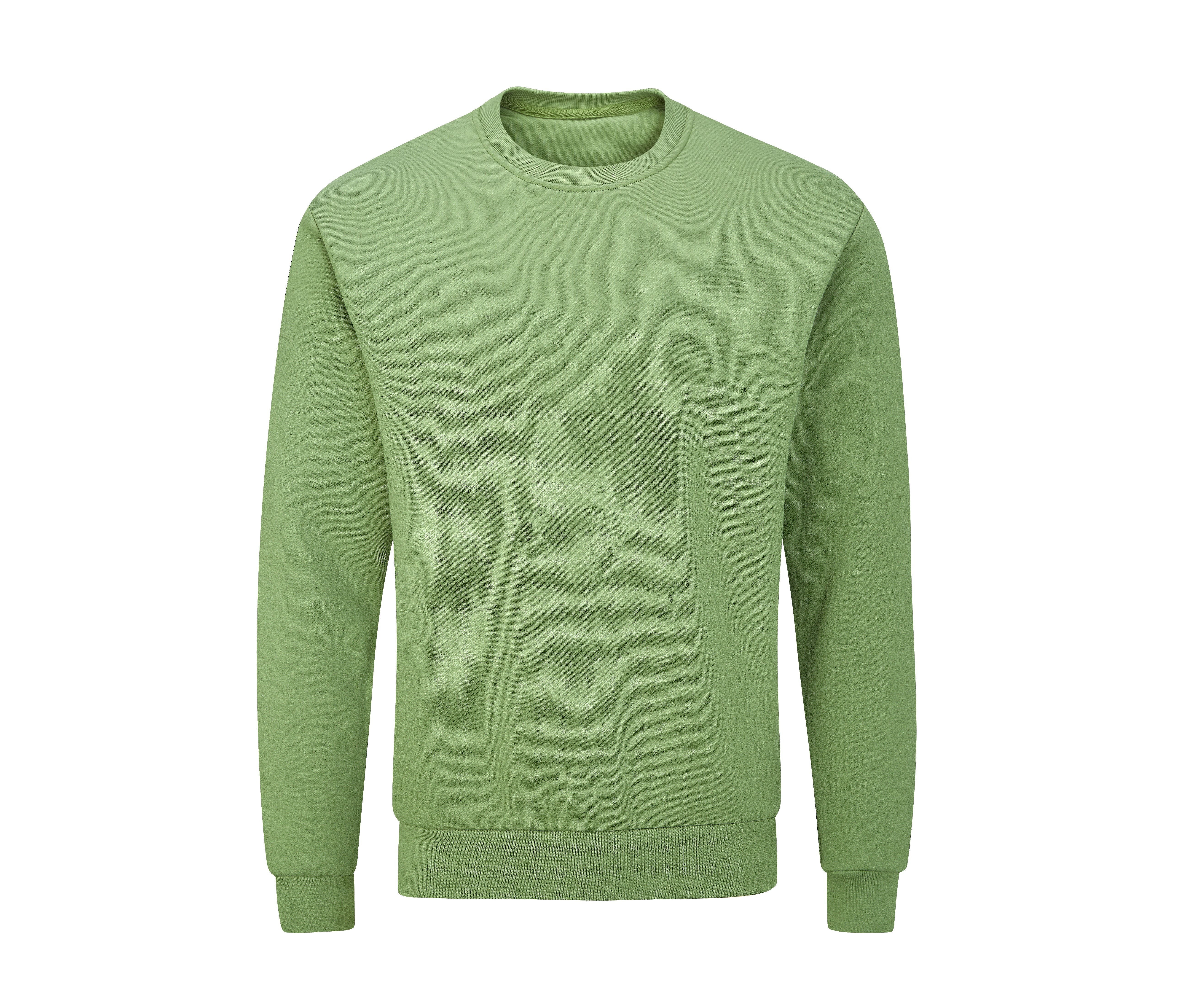 Sweat Col Rond 280 Écoresponsable - Soft Olive
