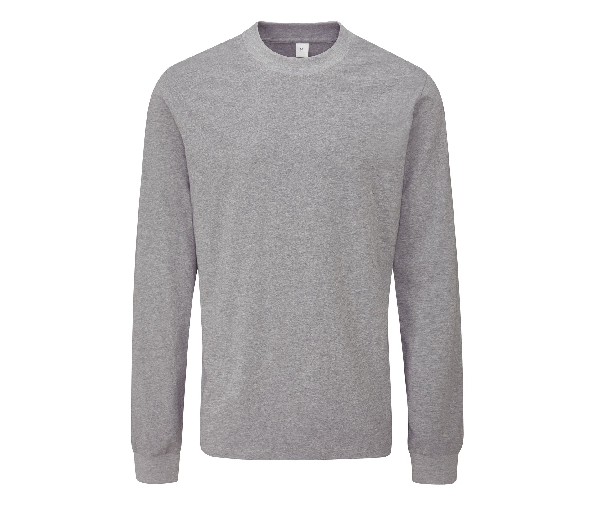 Tee-Shirt Manches Longues Unisexe - Heather Grey Melange