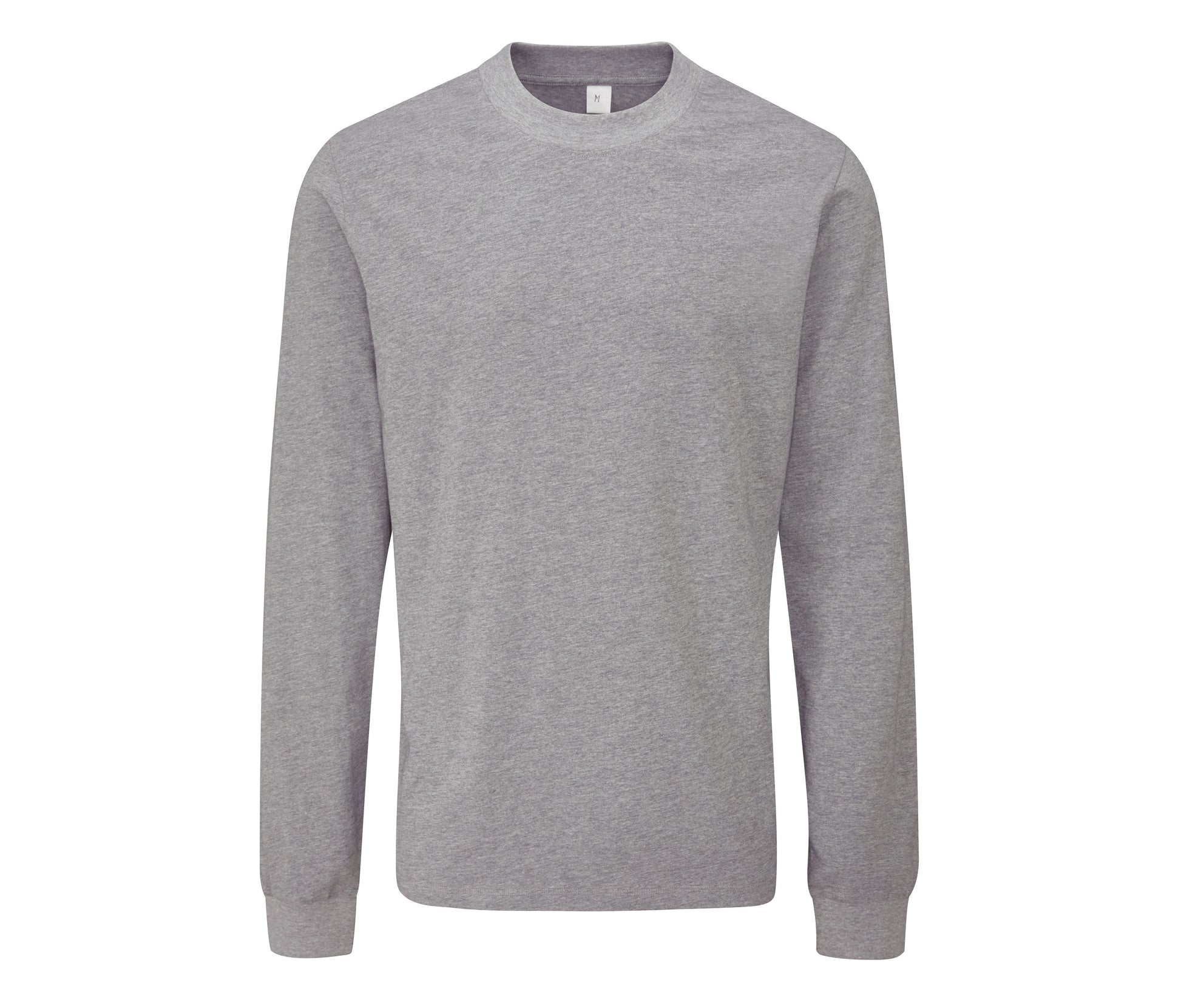 Tee-Shirt Manches Longues Unisexe - Heather Grey Melange