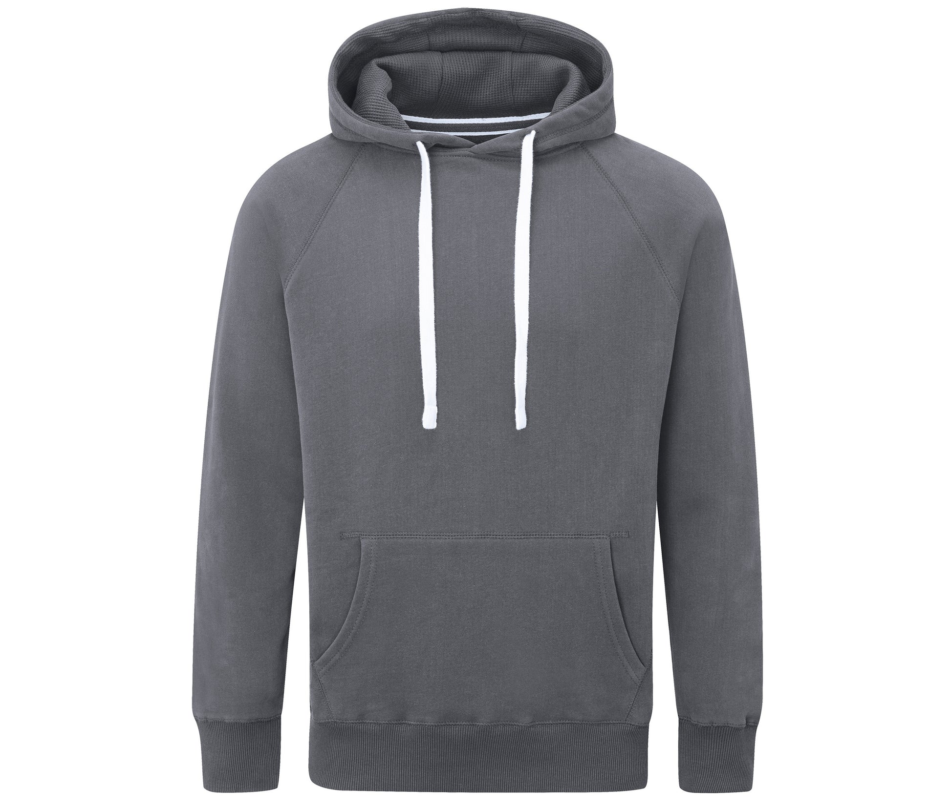Sweat à Capuche Premium Homme - Charcoal Grey Melange