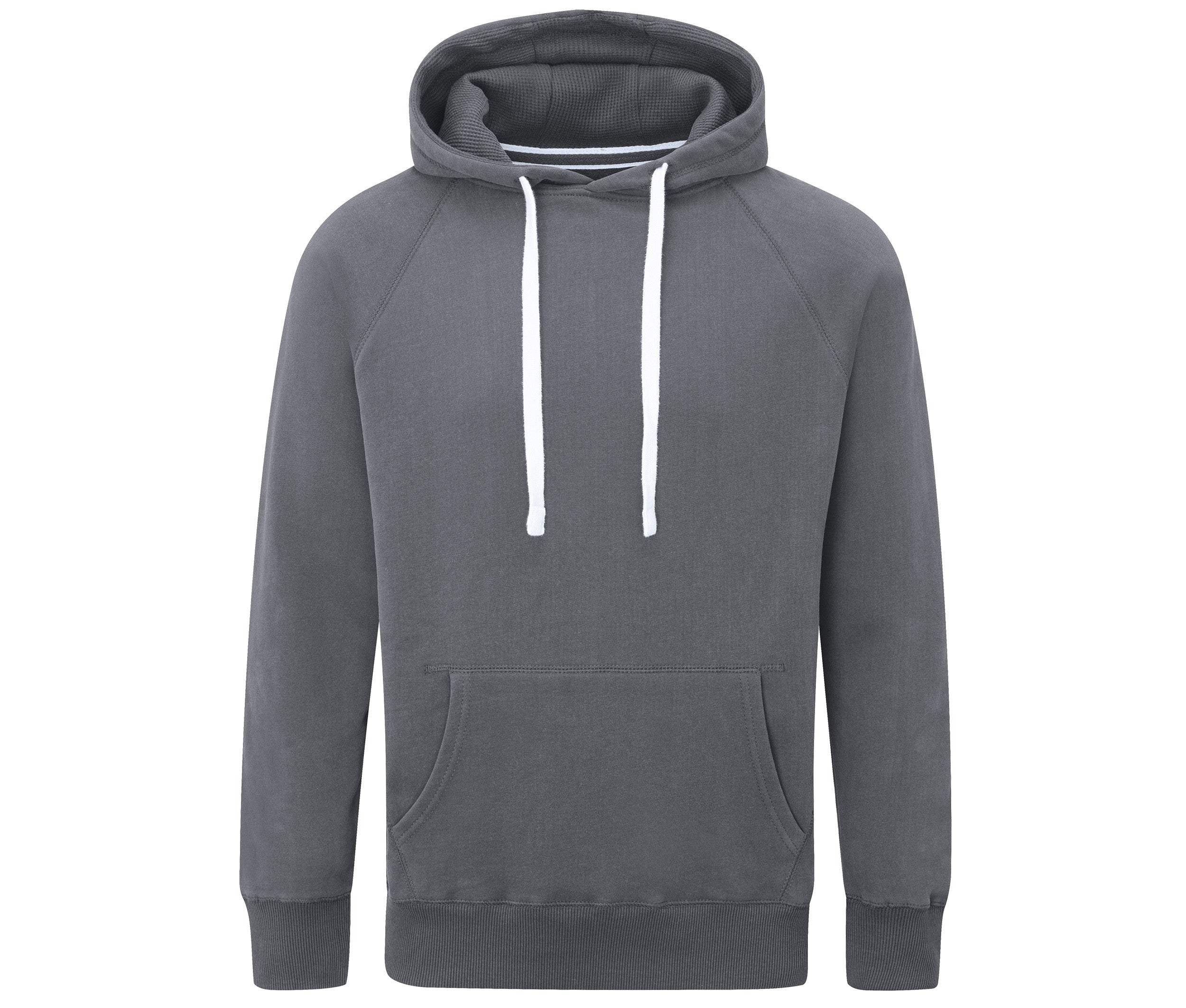 Sweat à Capuche Premium Homme - Charcoal Grey Melange
