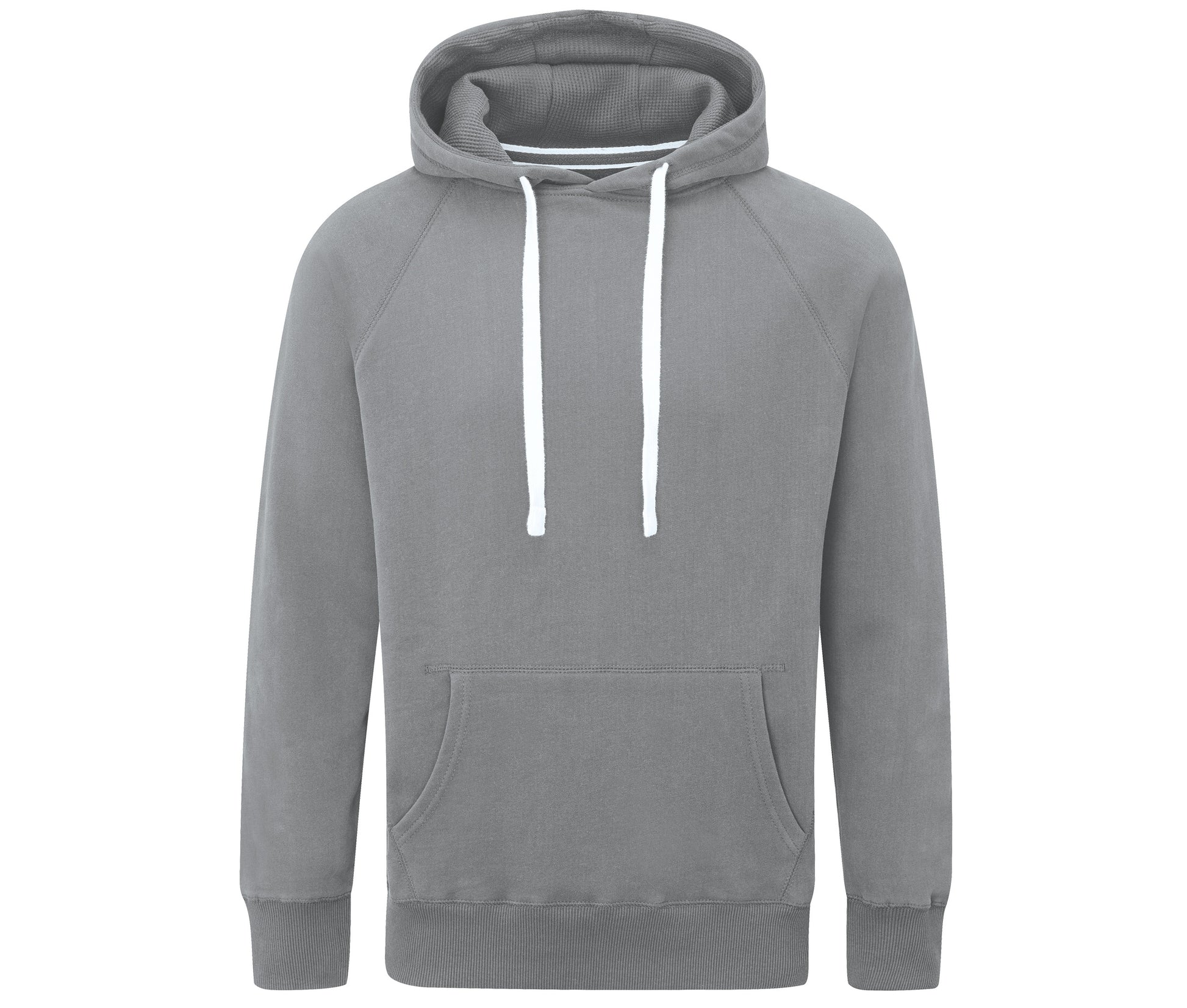 Sweat à Capuche Premium Homme - Heather Grey Melange