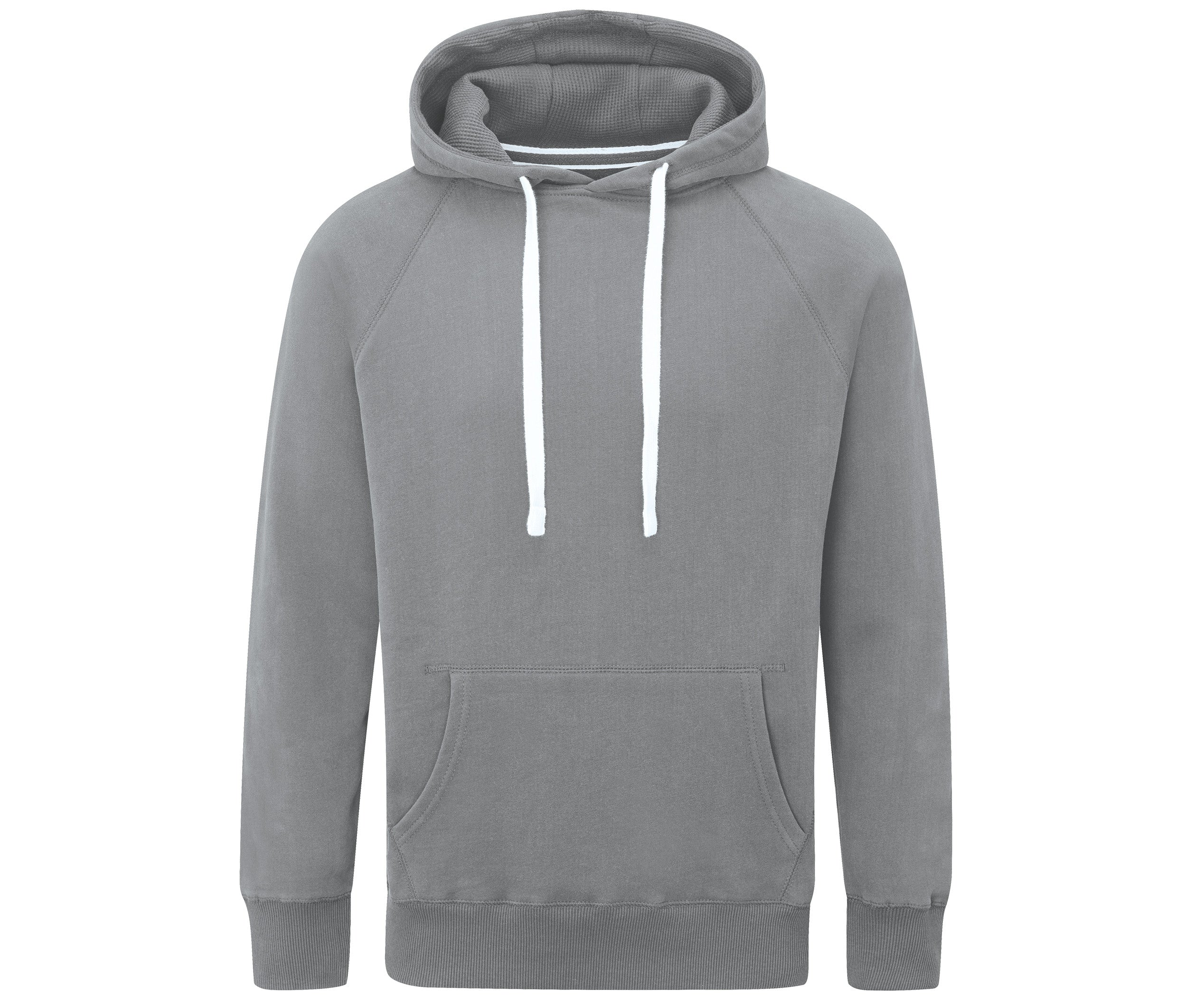 Sweat à Capuche Premium Homme - Heather Grey Melange