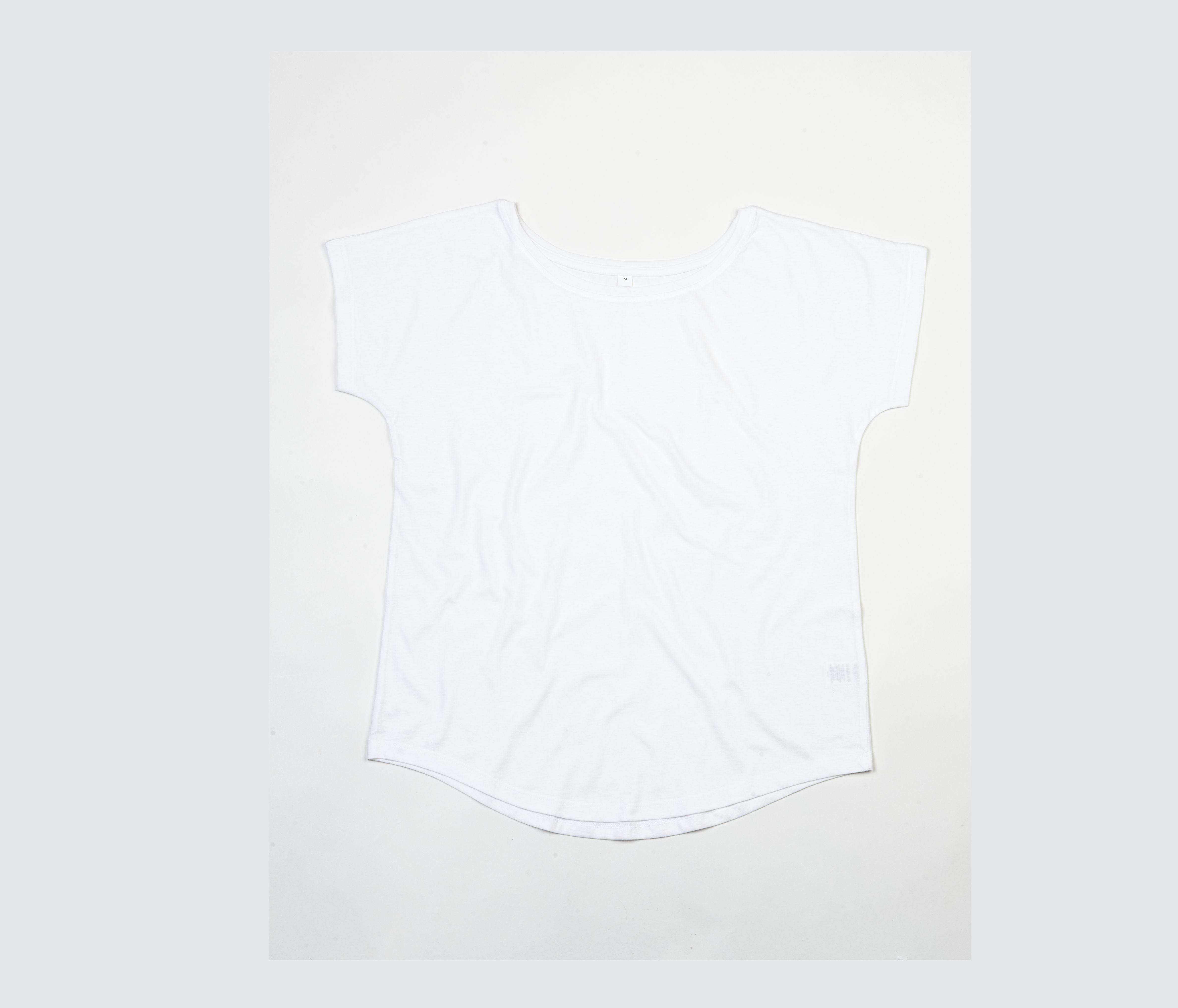 Tee-Shirt Femme Coupe Ample - White